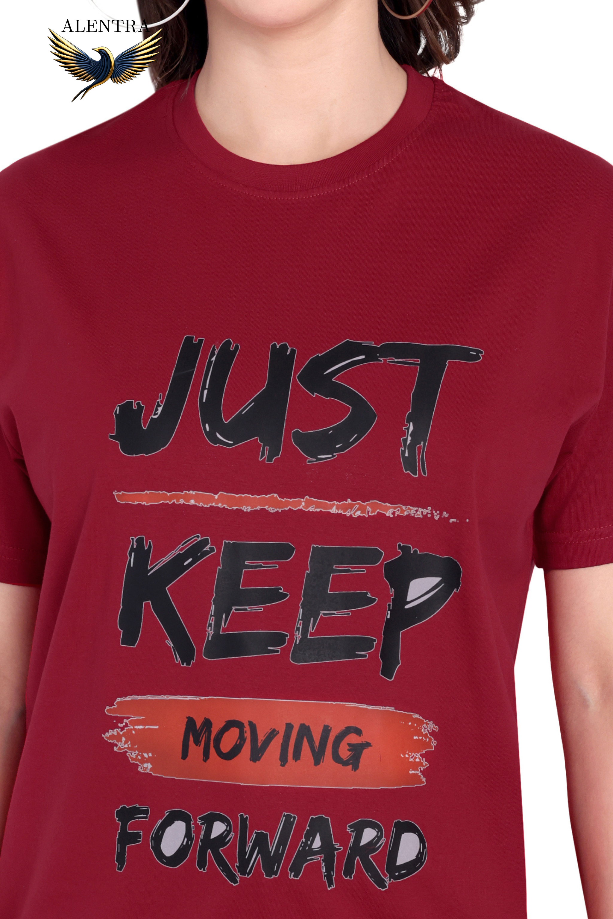 Motivational Maroon T-Shirt