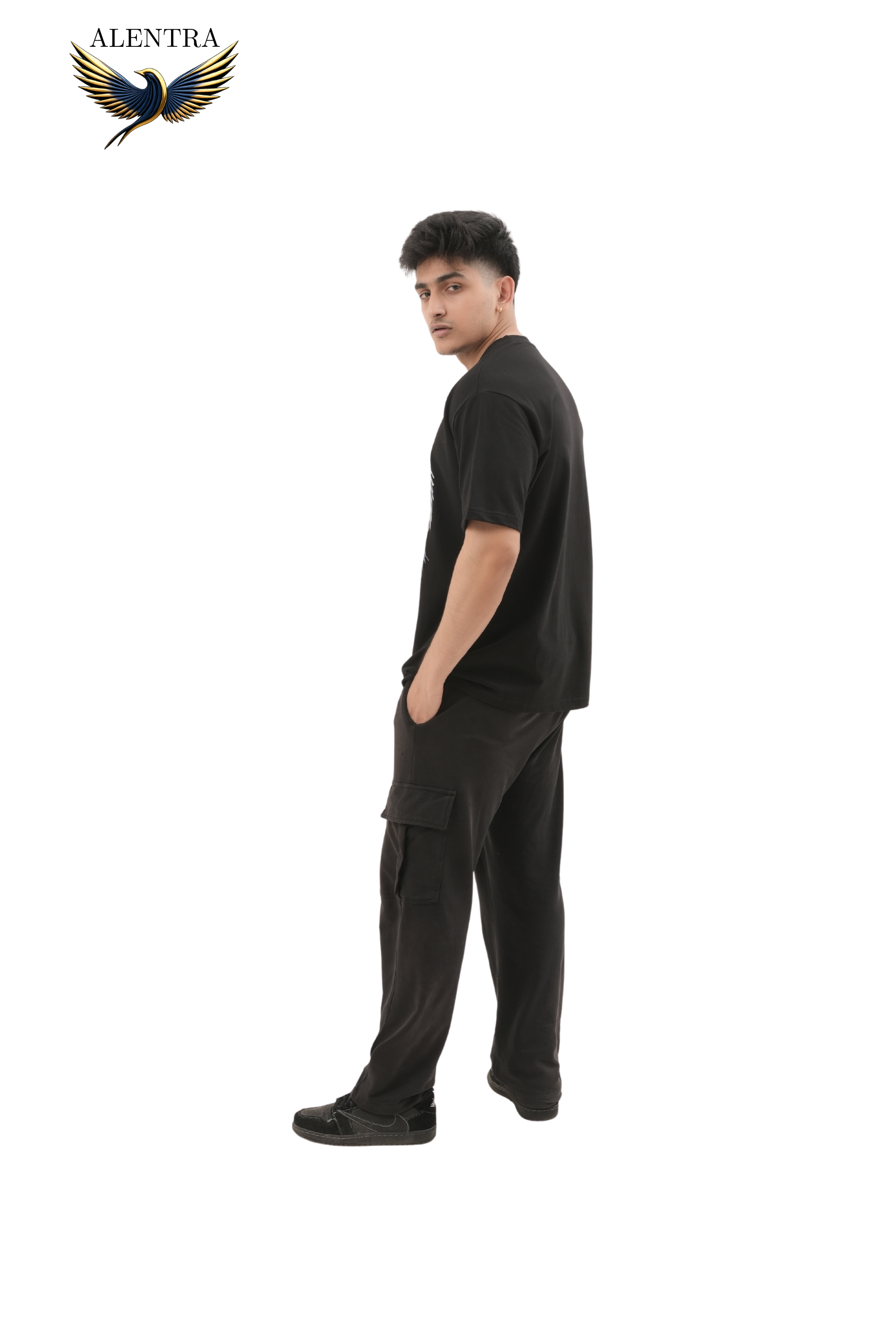 Eagle Graphic Black T-Shirt