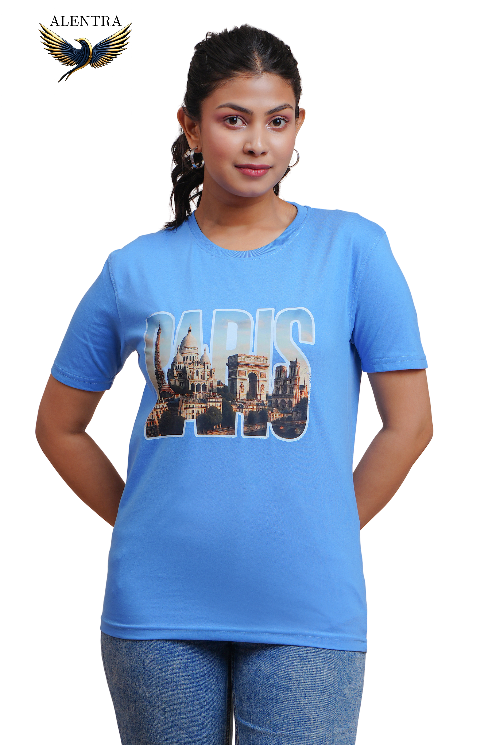 Paris Skyline Graphic T-Shirt