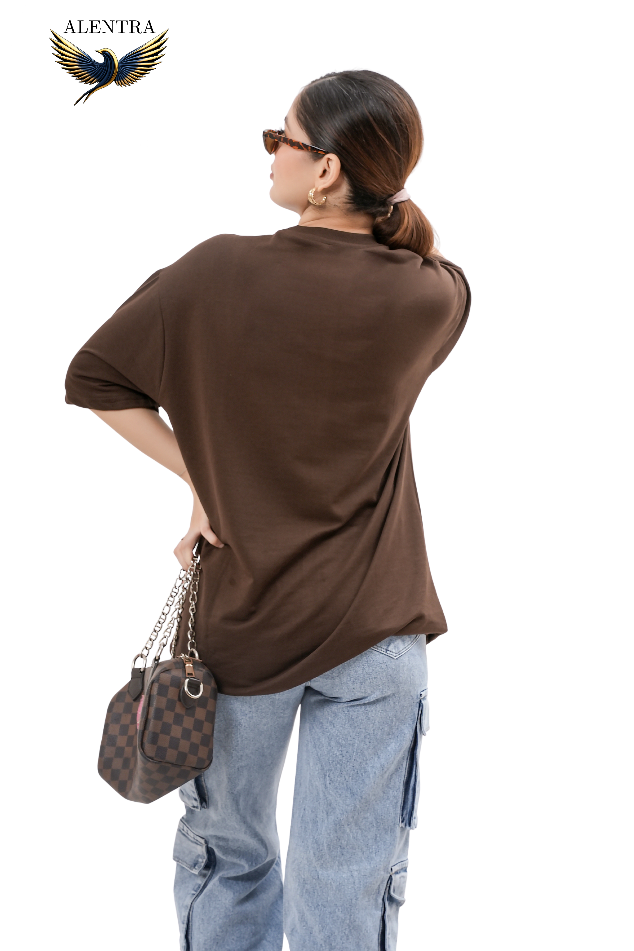 Eagle Graphic Brown T-Shirt