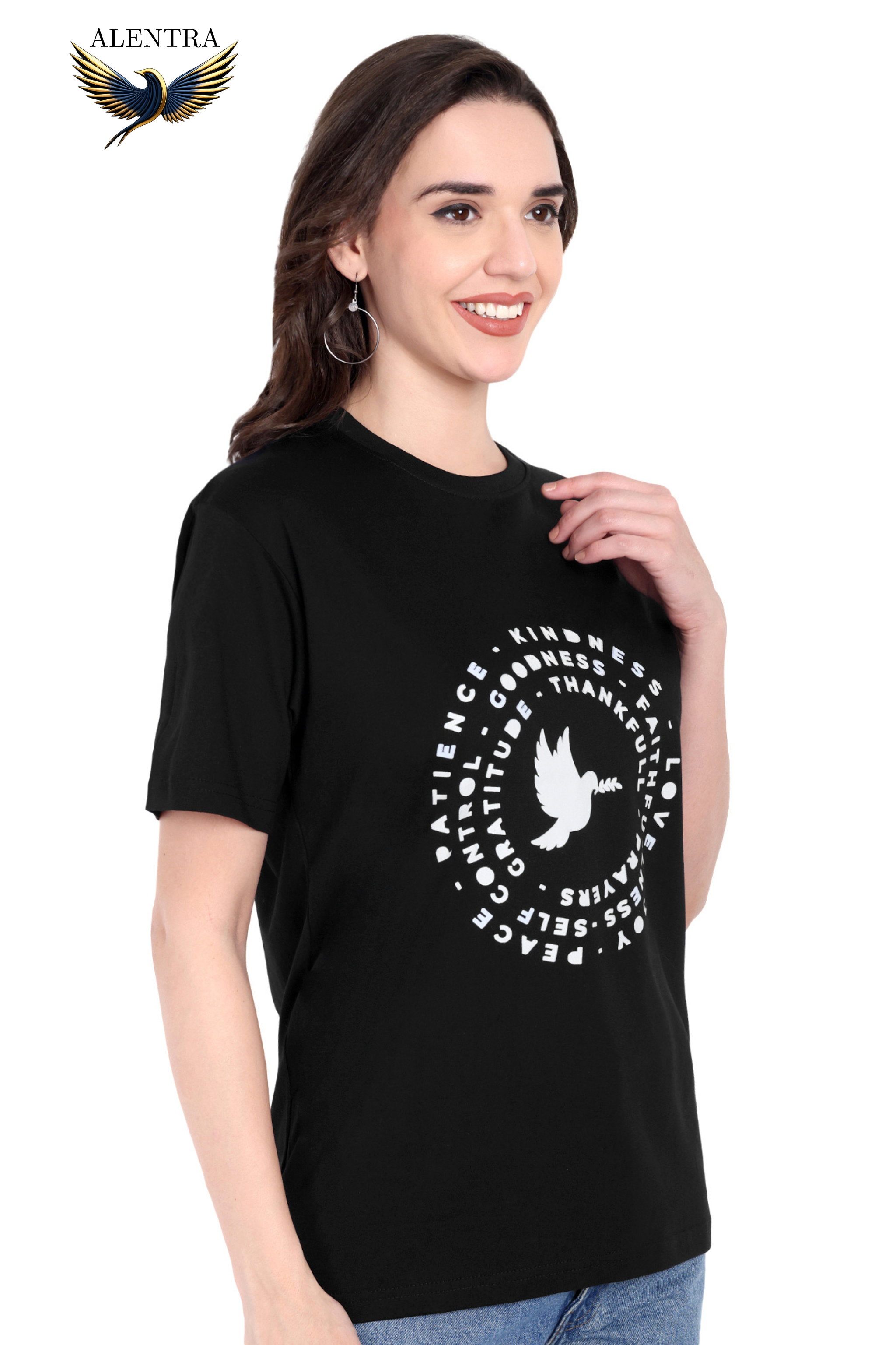 Peace Dove Printed T-Shirt