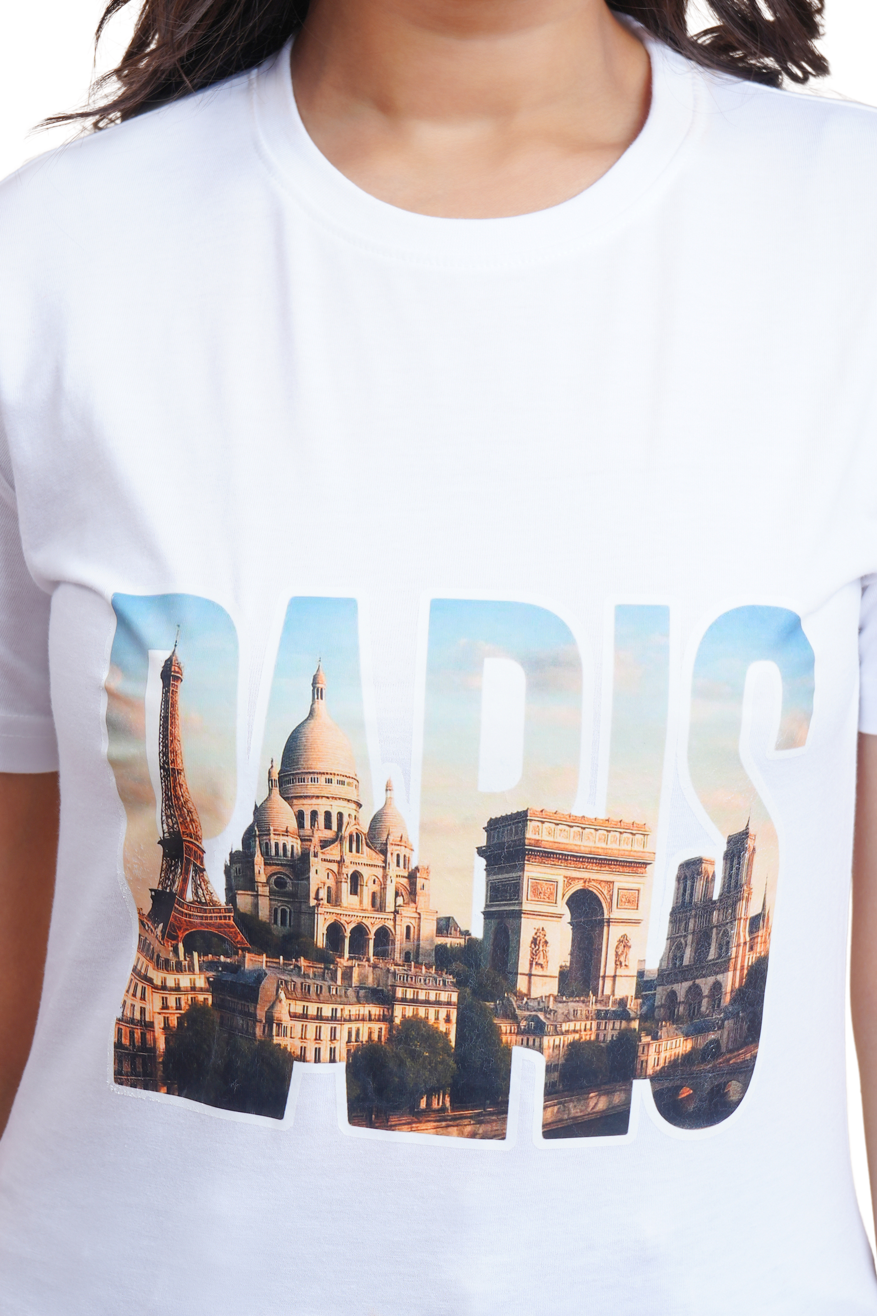 Paris City Print T-Shirt