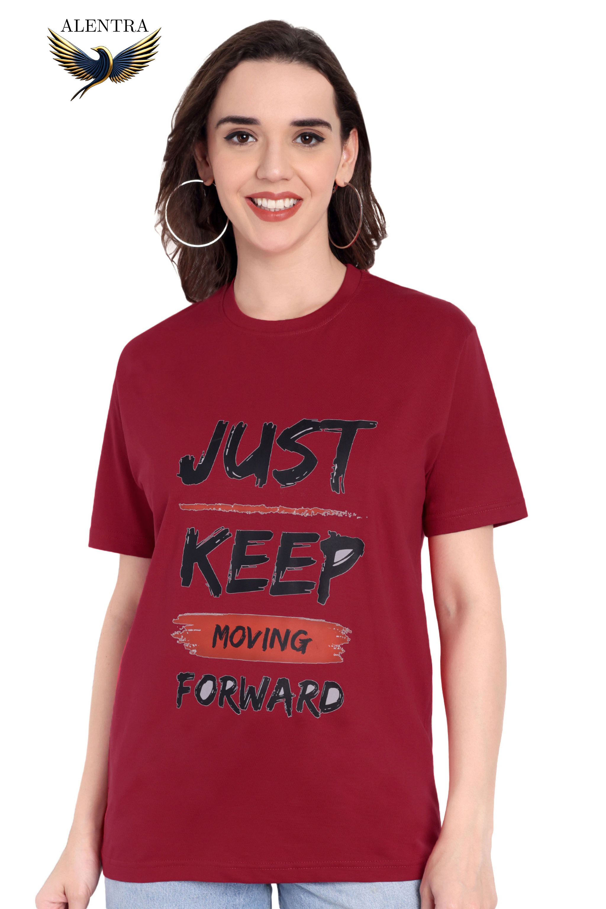 Motivational Maroon T-Shirt