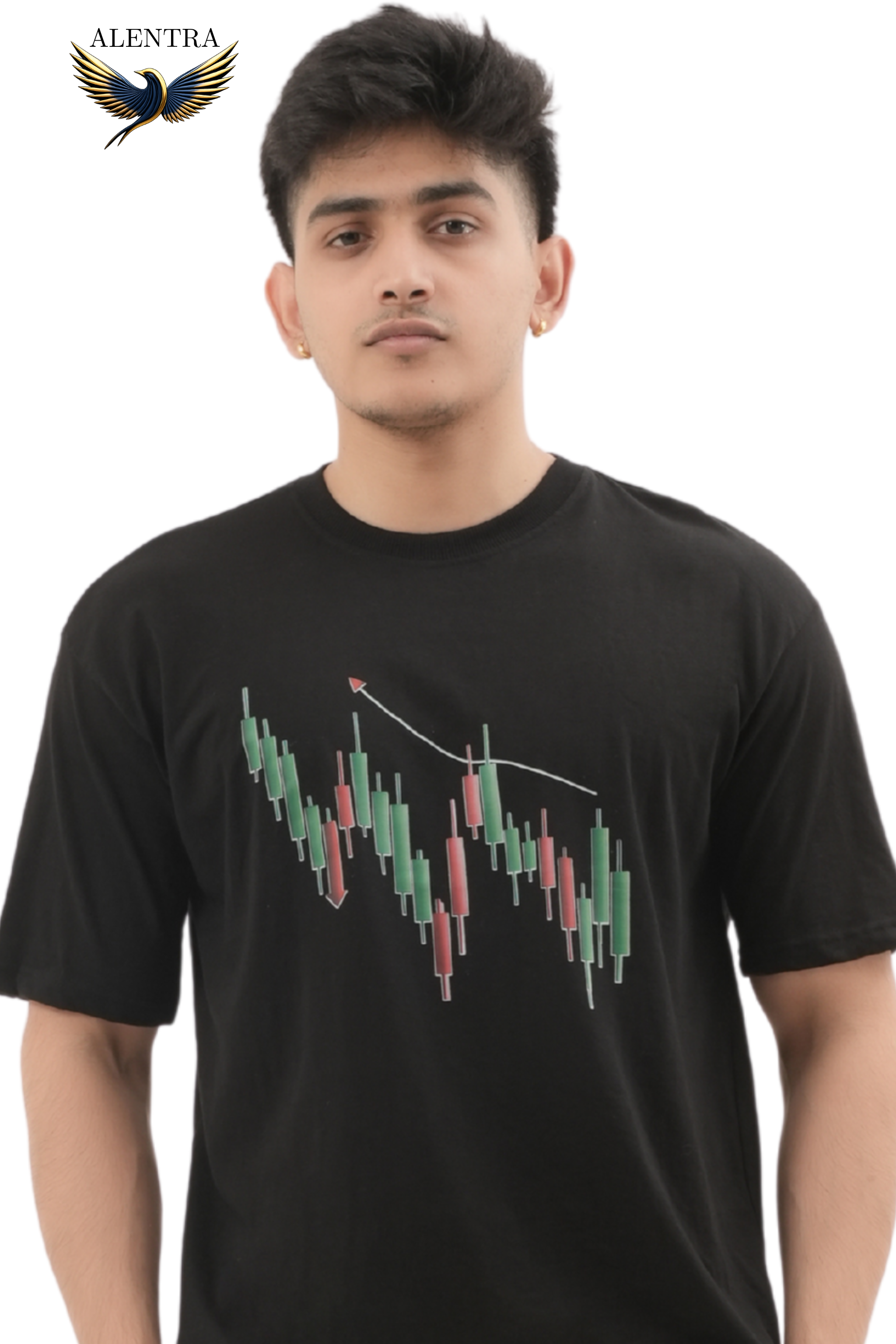 Candlestick Chart Graphic T-Shirt