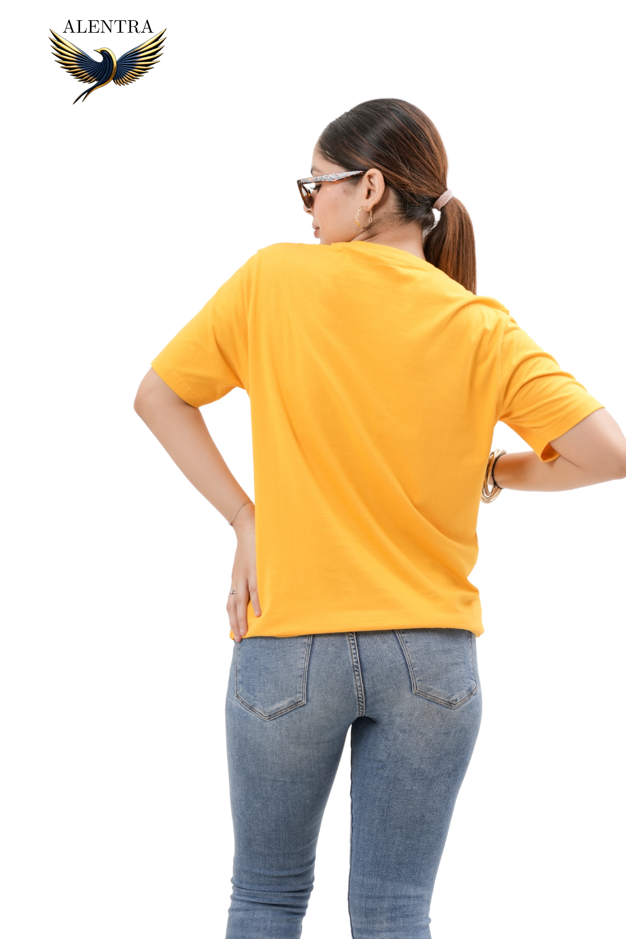 Graphic Eagle Yellow T-Shirt