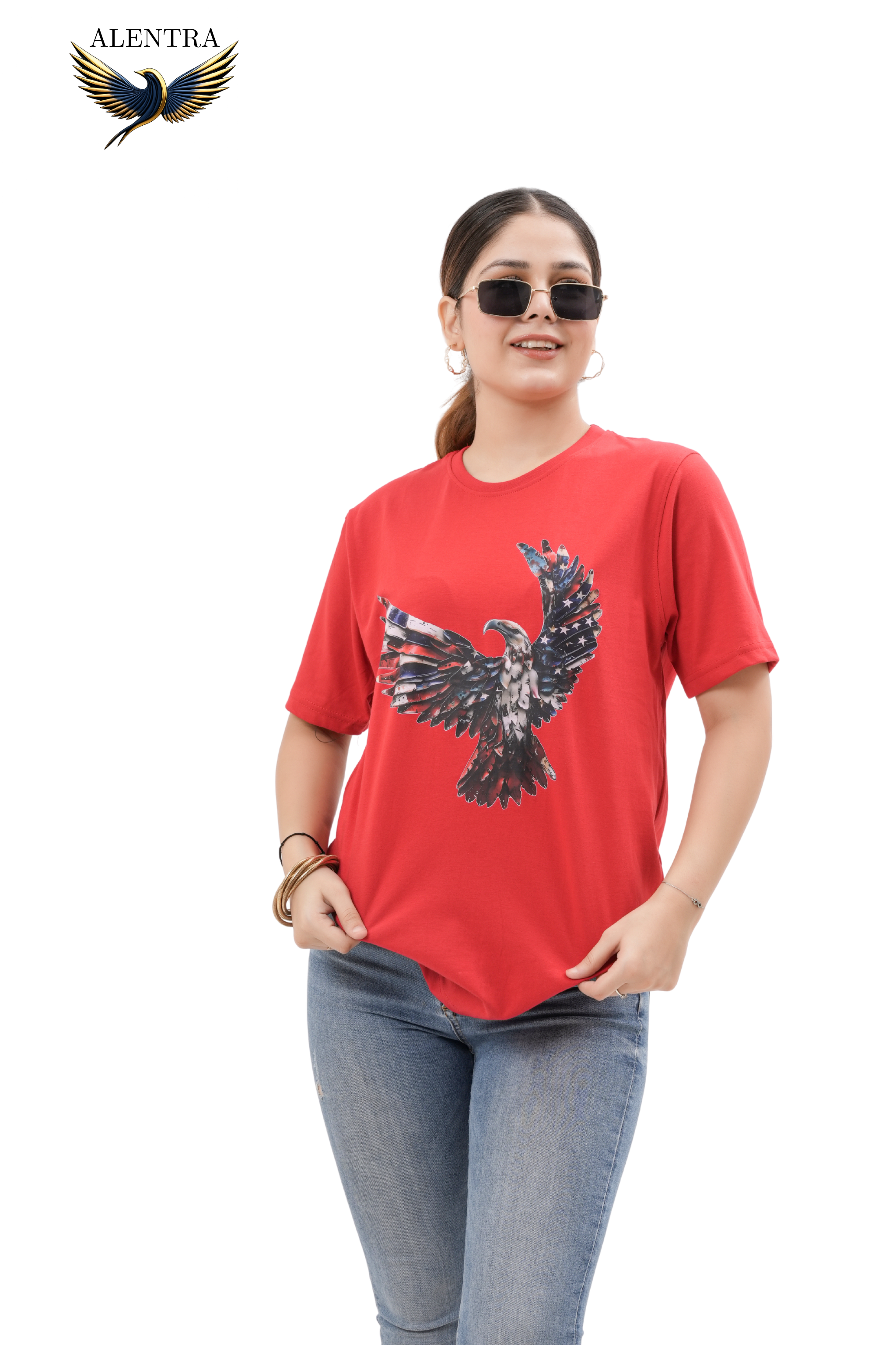 Red Eagle Graphic T-Shirt