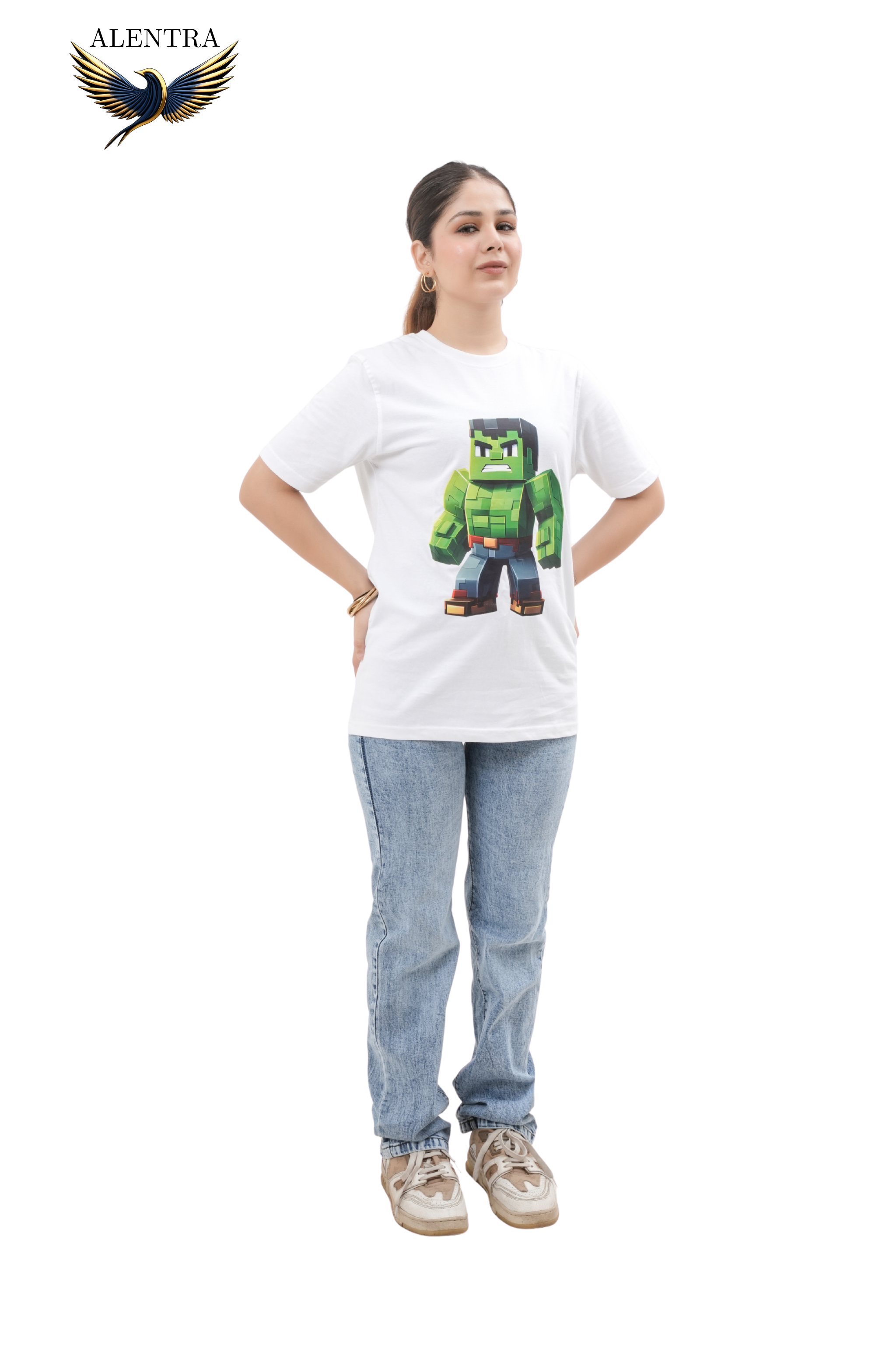 Pixel Hulk Graphic T-Shirt
