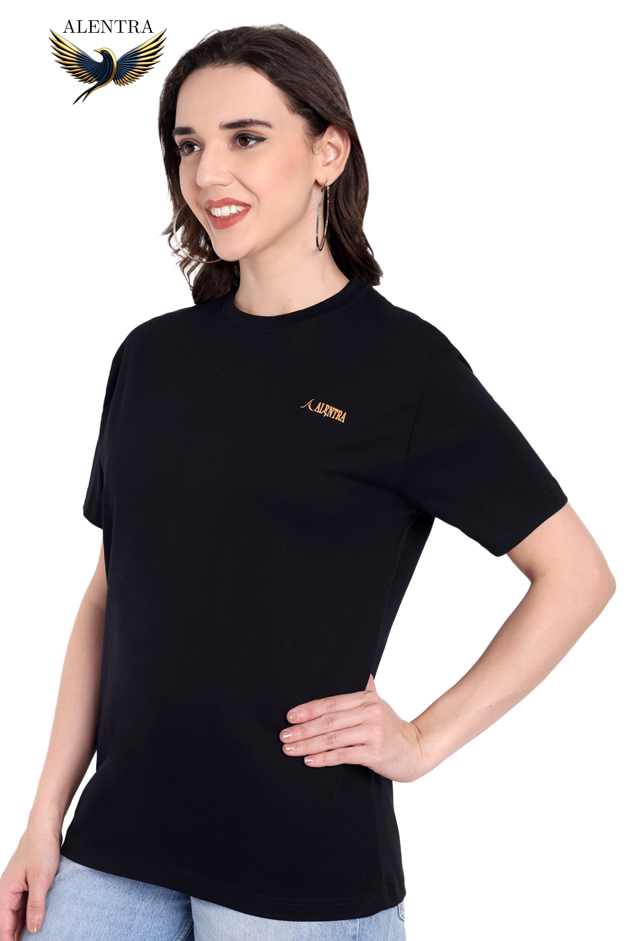 Alentra Black Classic T-Shirt