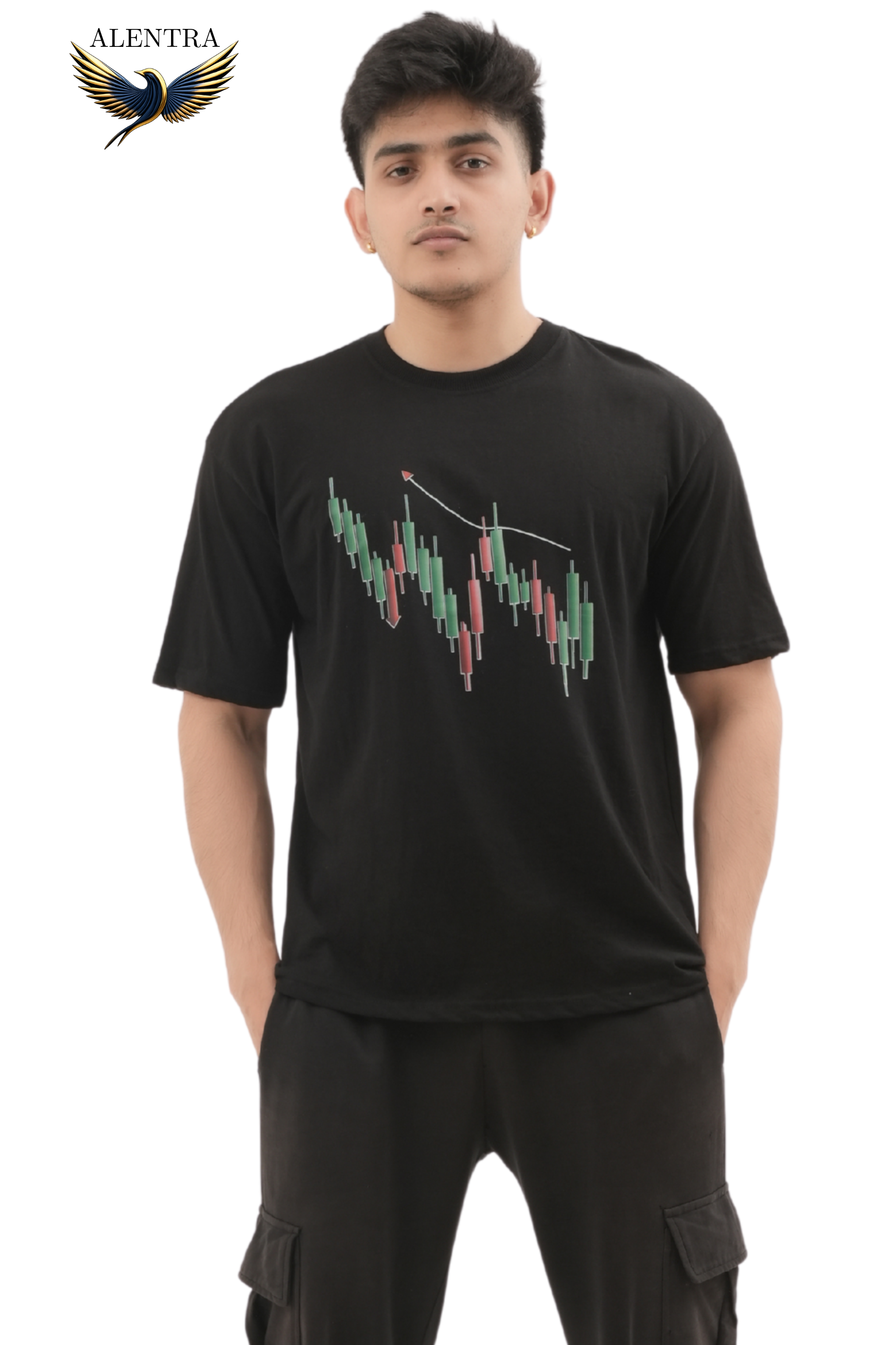 Candlestick Chart Graphic T-Shirt