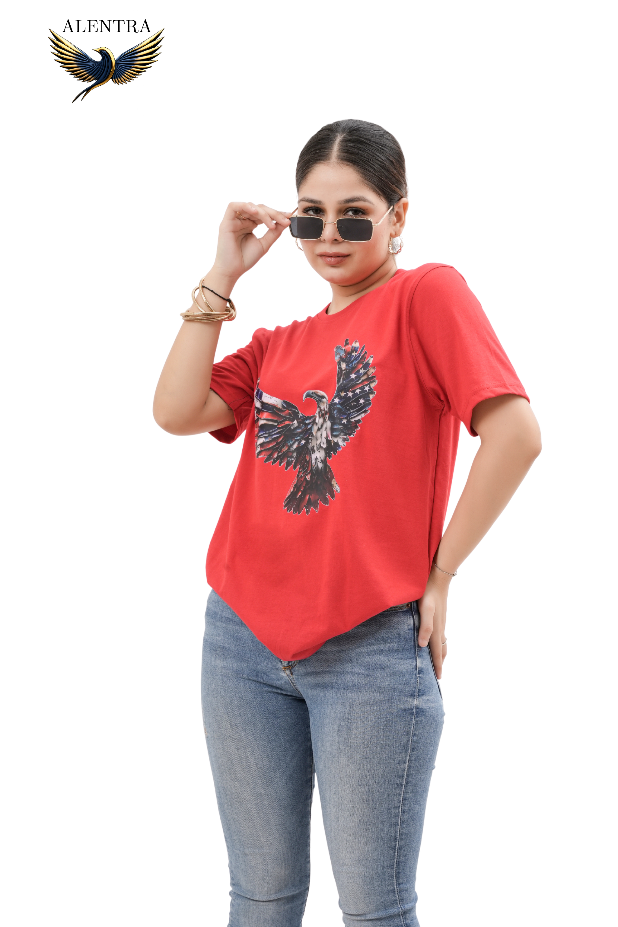 Red Eagle Graphic T-Shirt