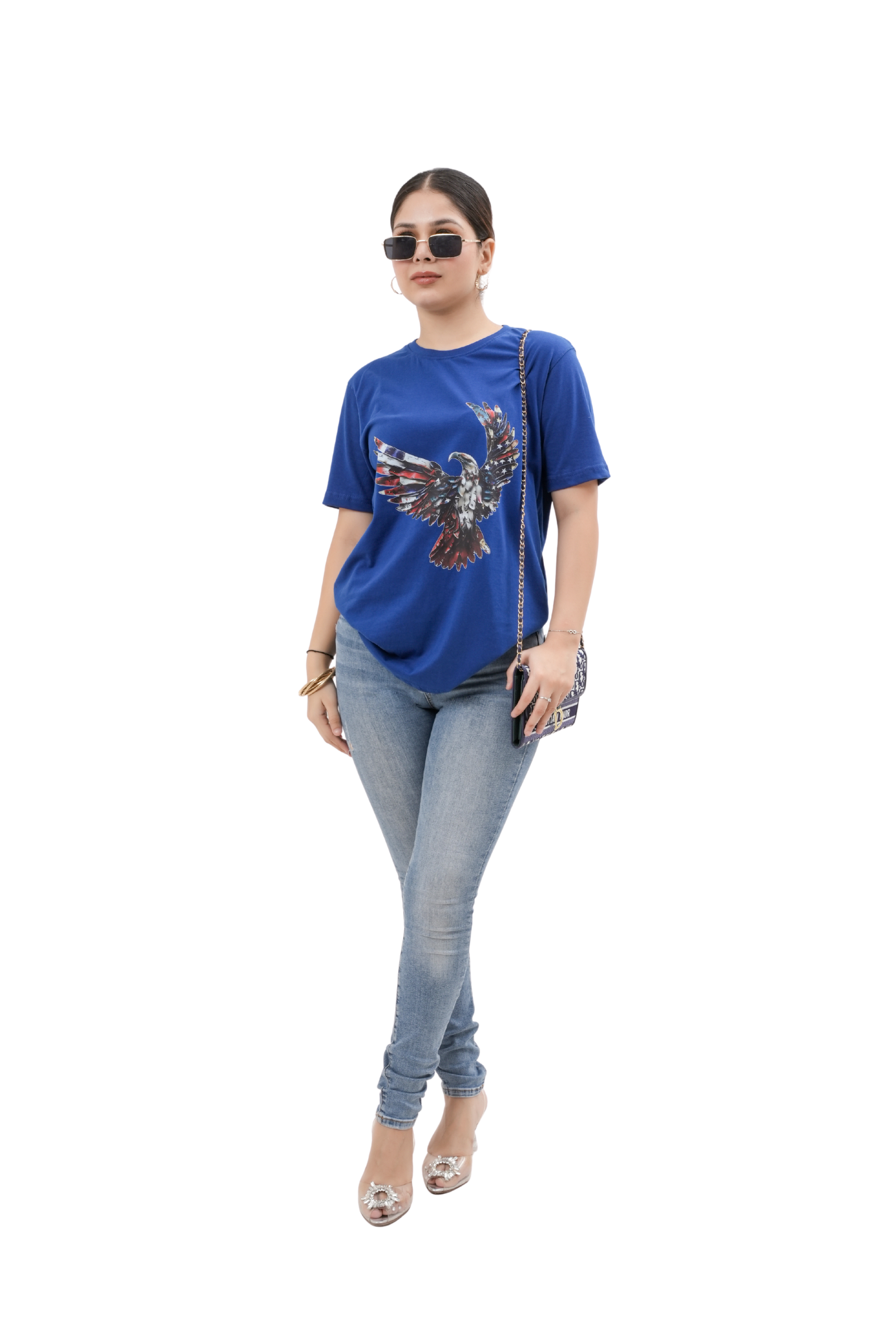 ALENTRA Women DTF High Quality pure cotton fashion t-shirts 