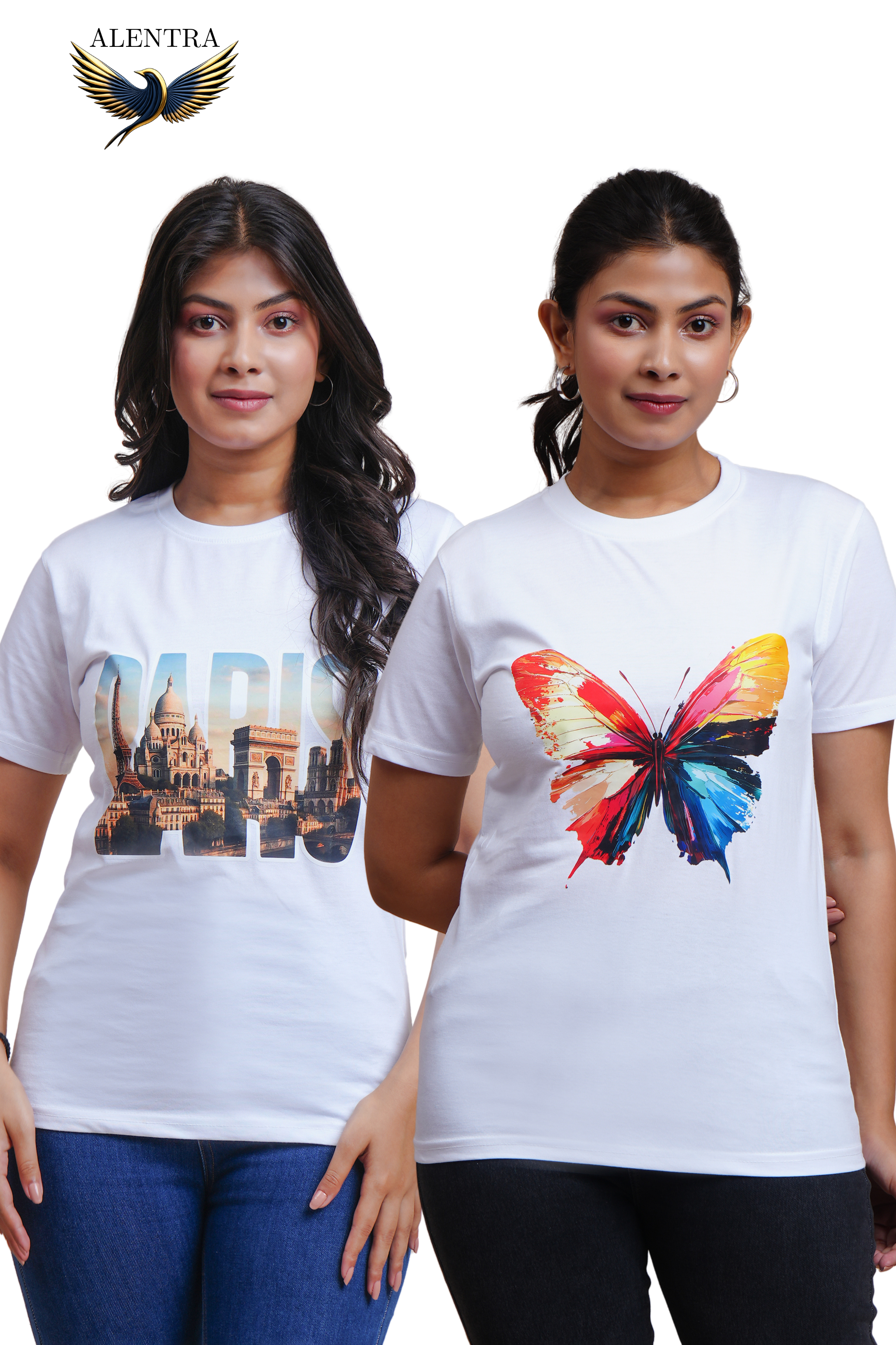 Alentra Graphic Print T-Shirts