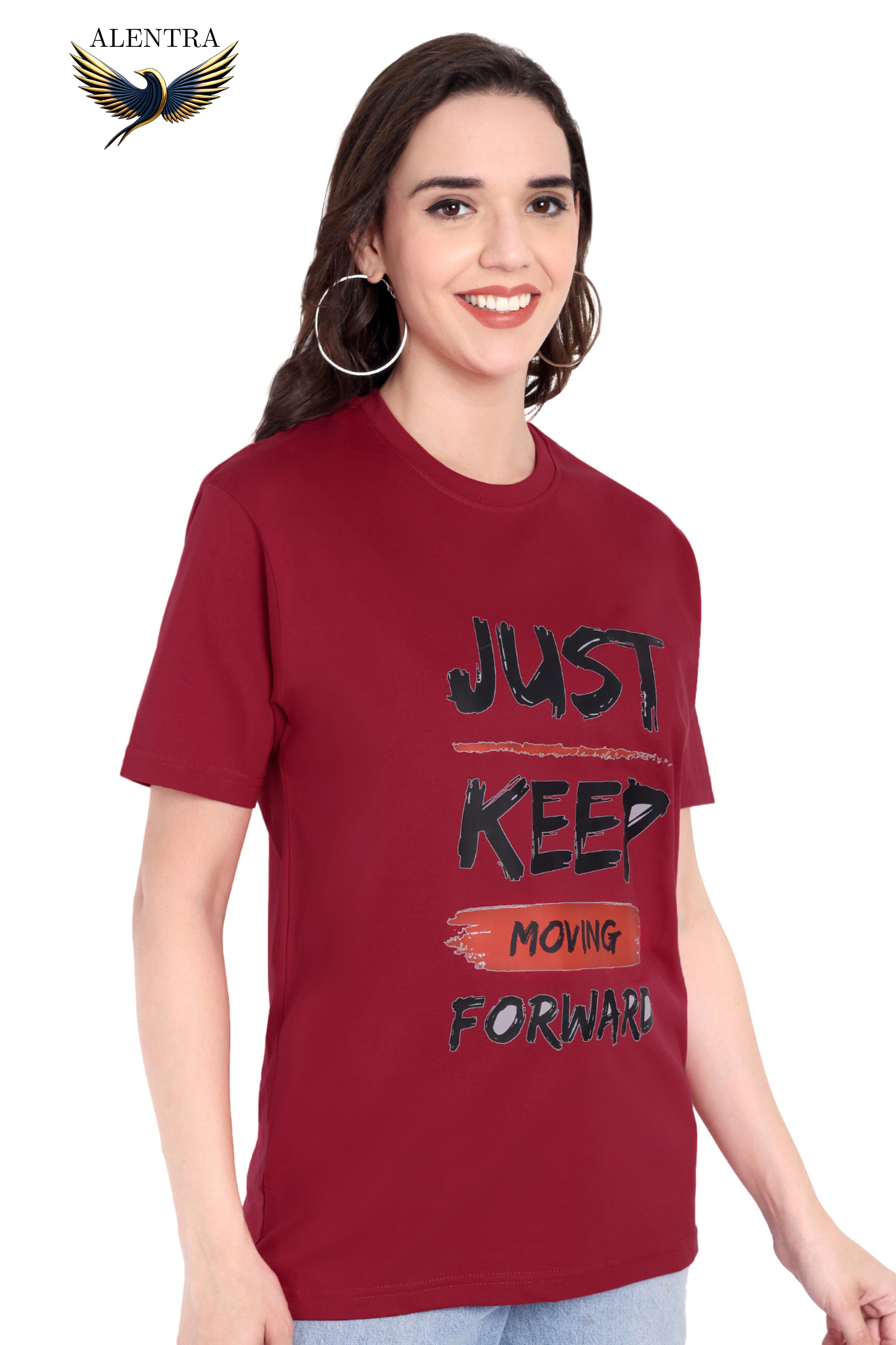 Motivational Maroon T-Shirt