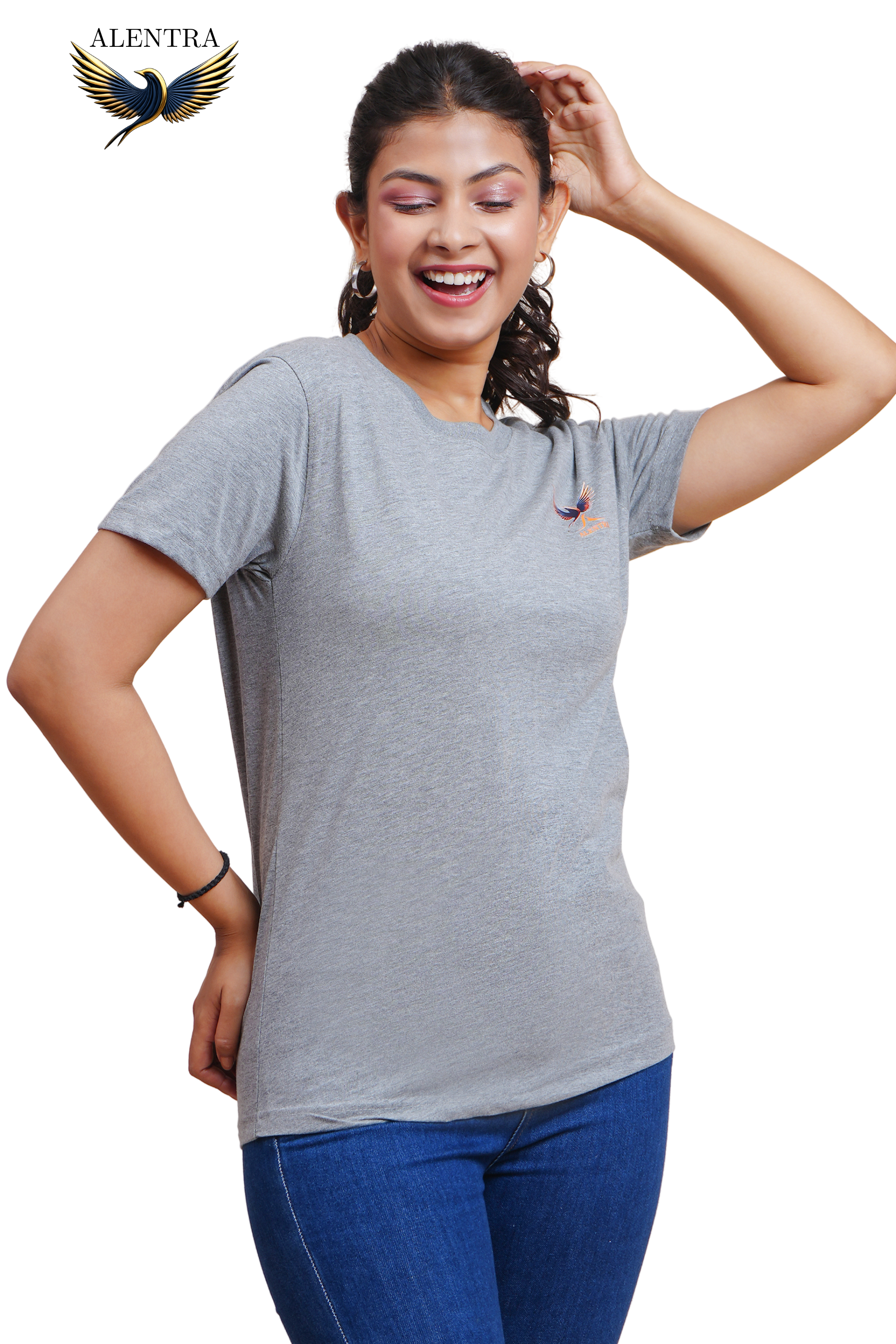 Alentra Premium Grey T-Shirt