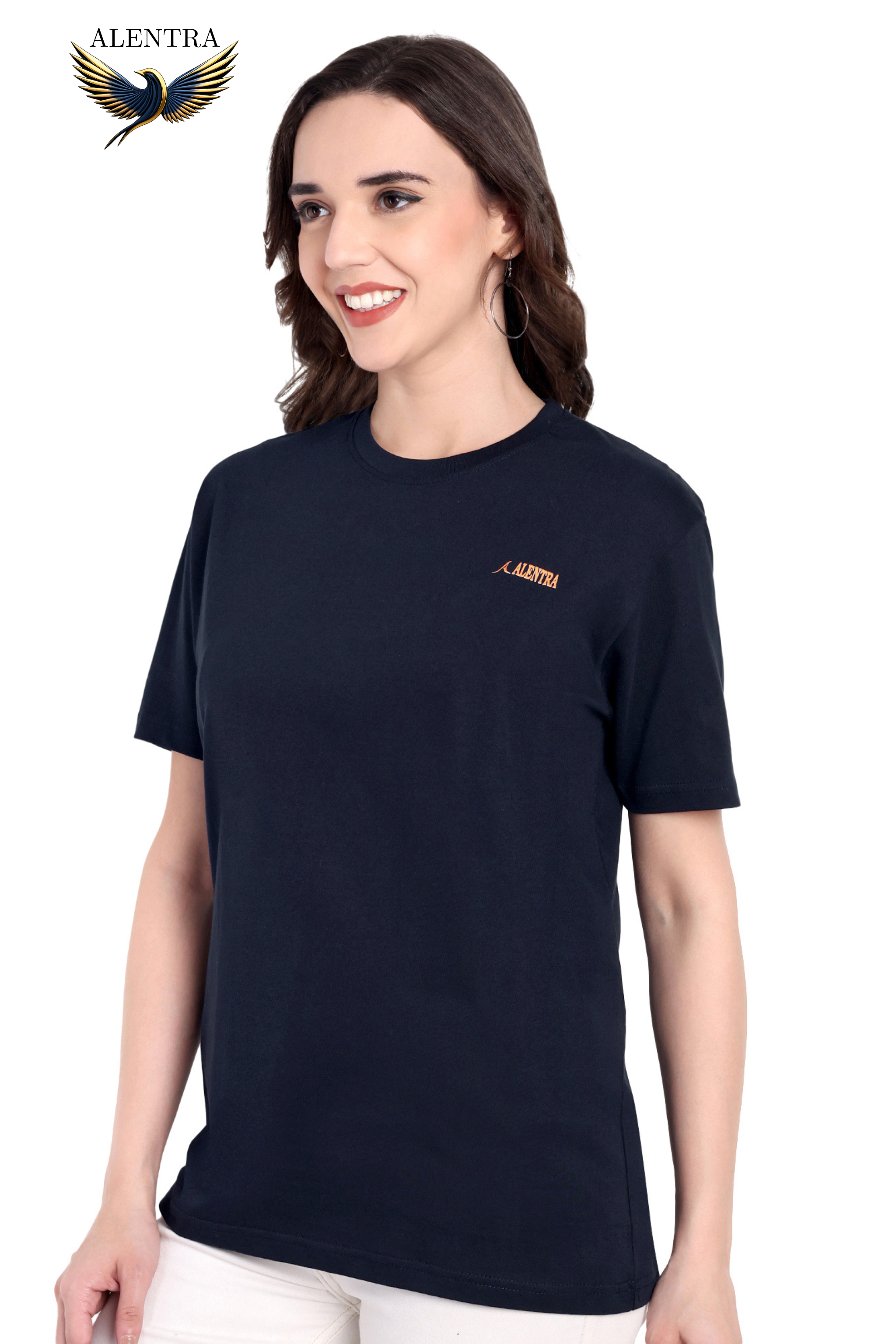 ALENTRA Classic Black T-Shirt