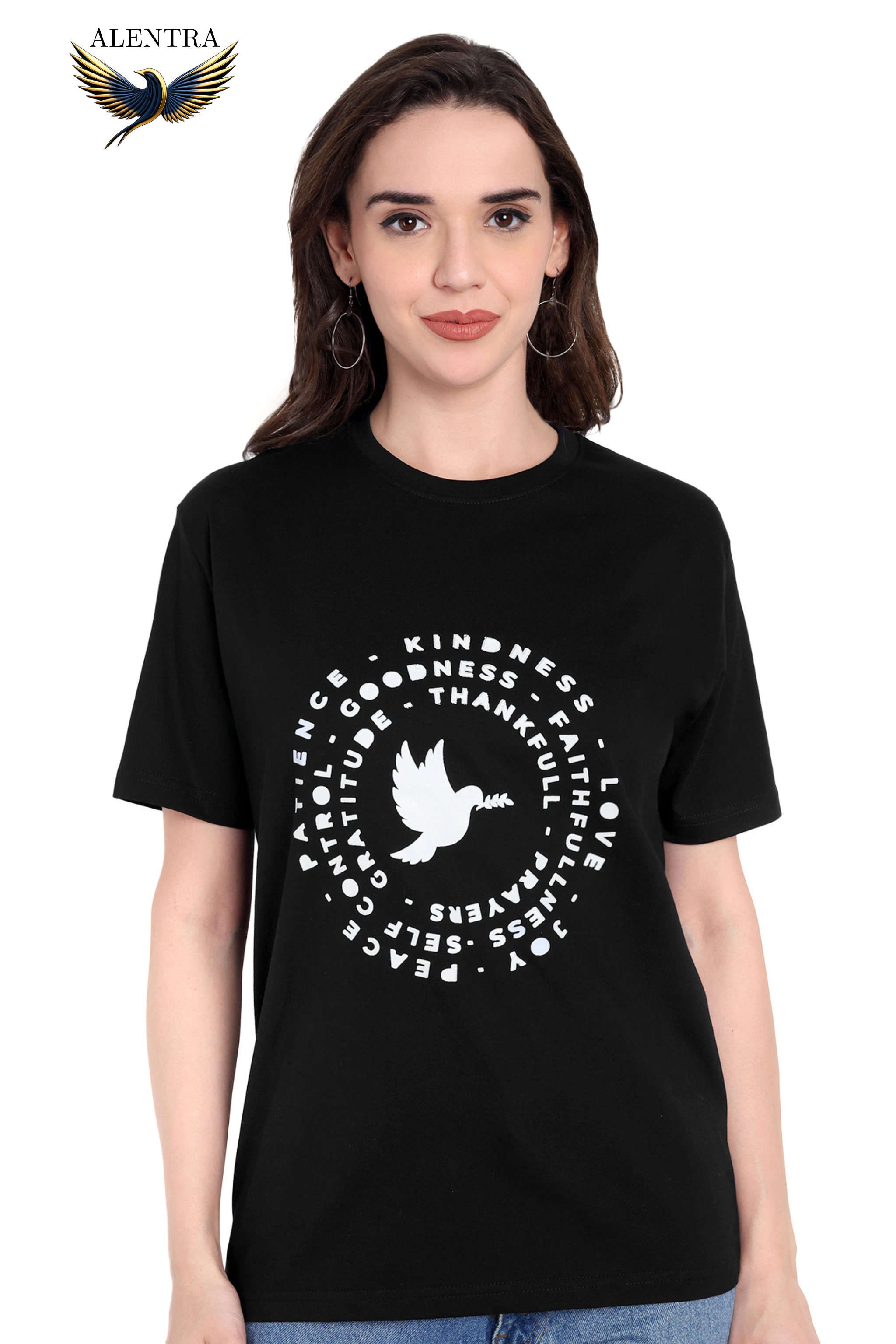 Peace Dove Printed T-Shirt