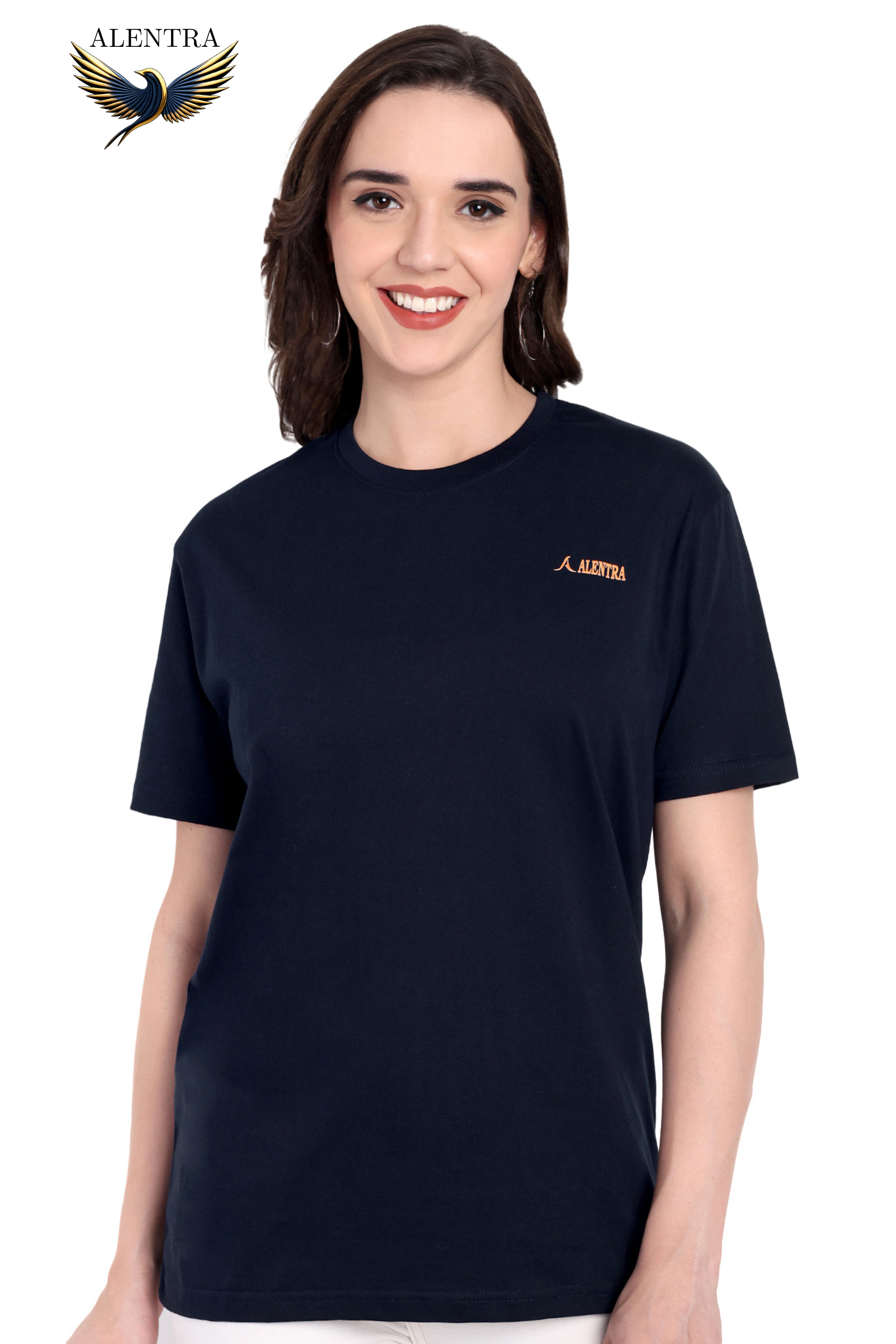 ALENTRA Classic Black T-Shirt