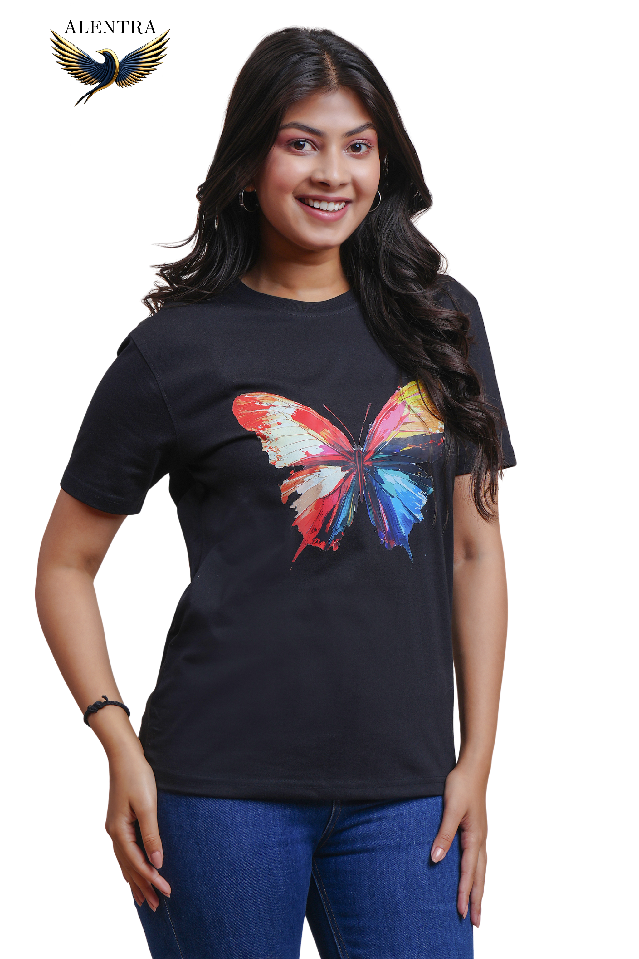 Butterfly Graphic T-Shirt