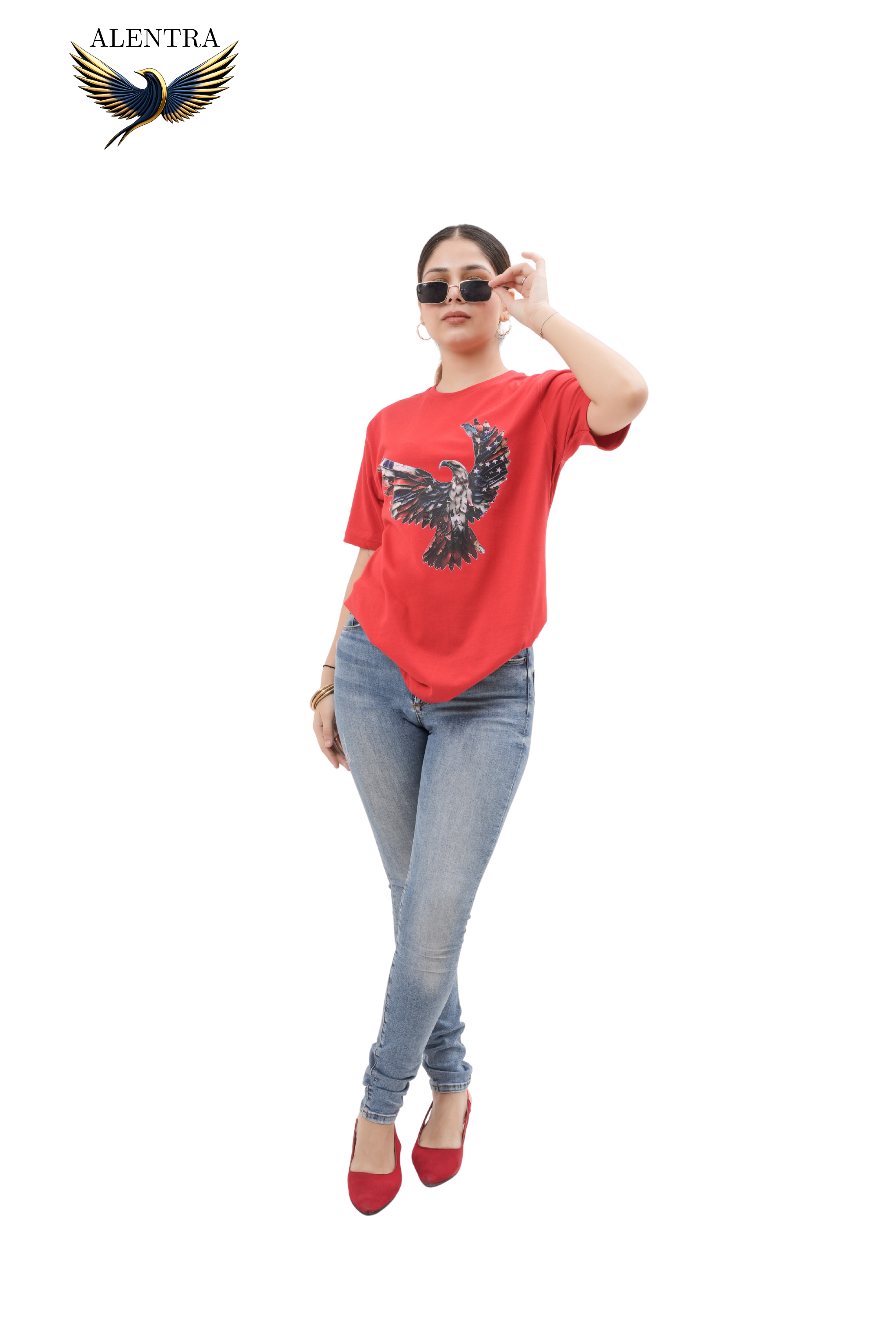 Red Eagle Graphic T-Shirt