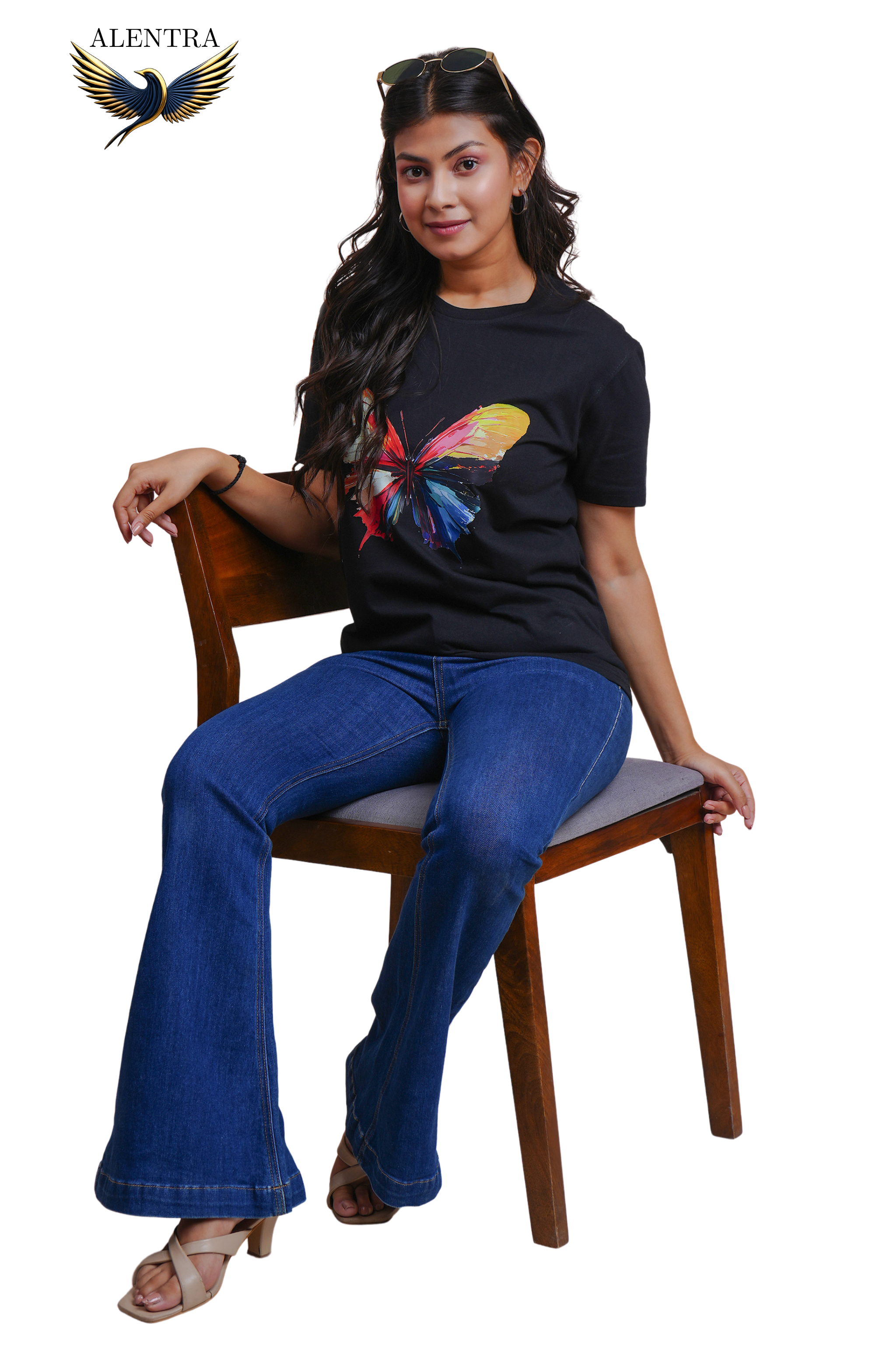 Butterfly Graphic T-Shirt