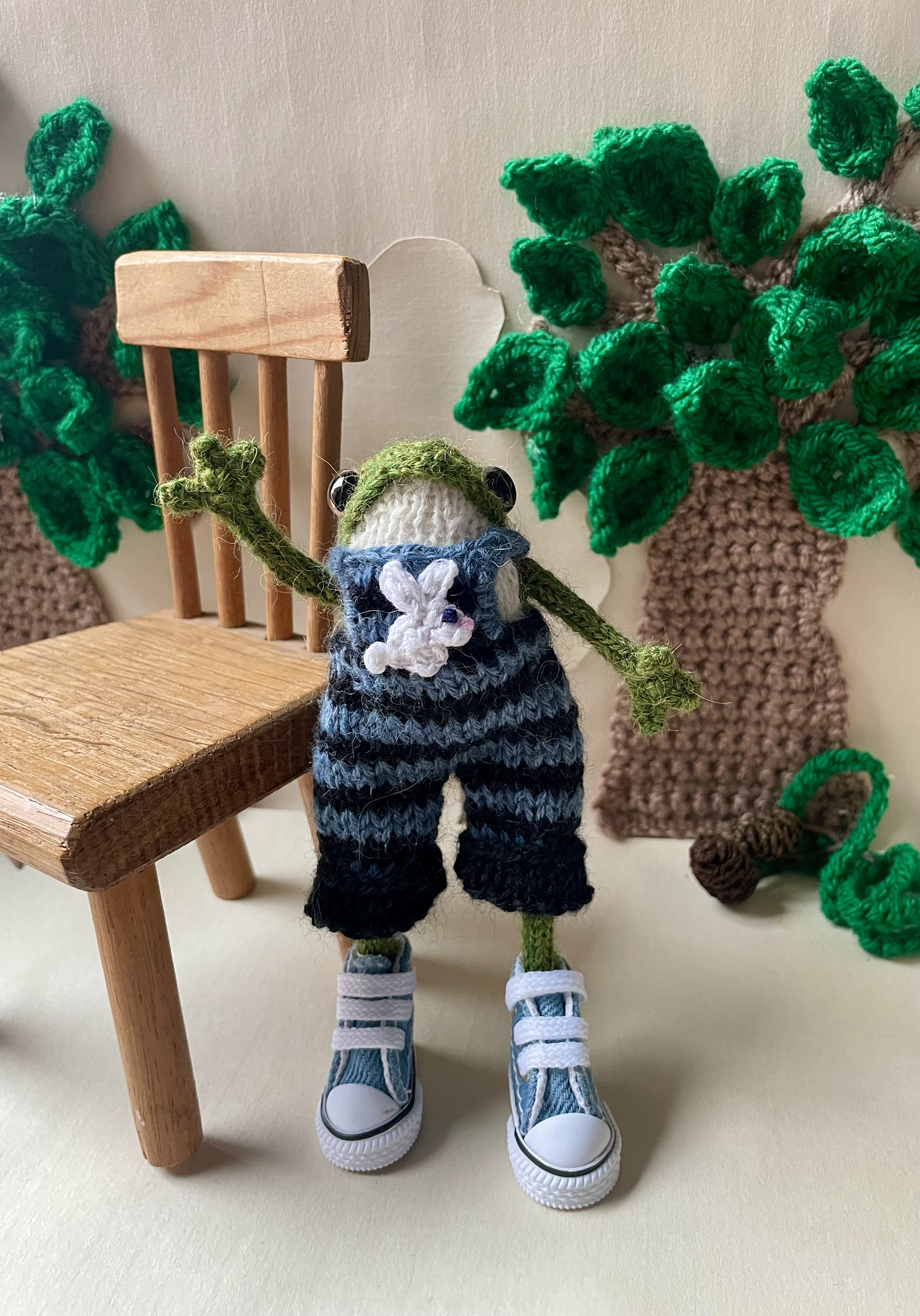 Benny the longer legged little Froggy