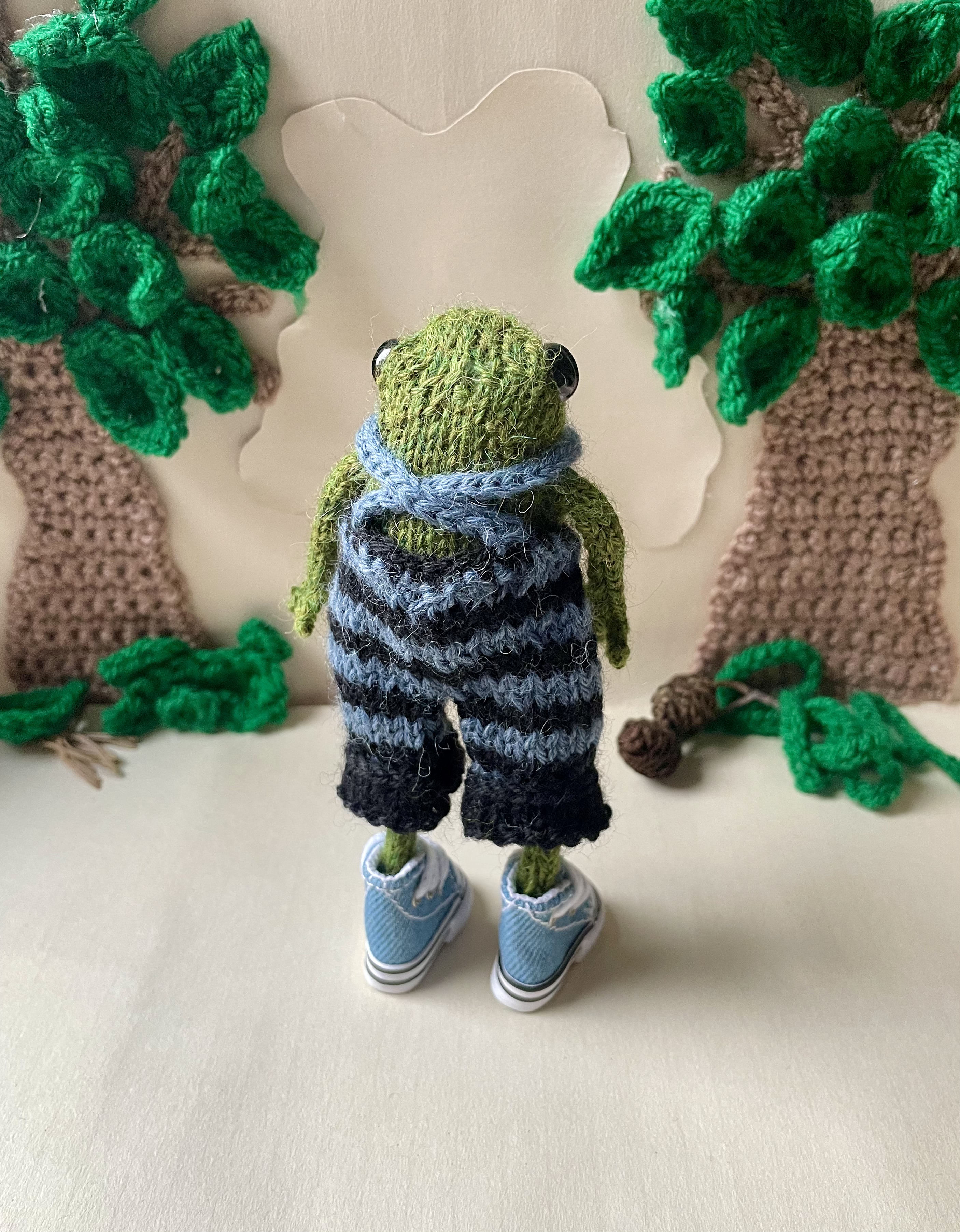 Benny the longer legged little Froggy