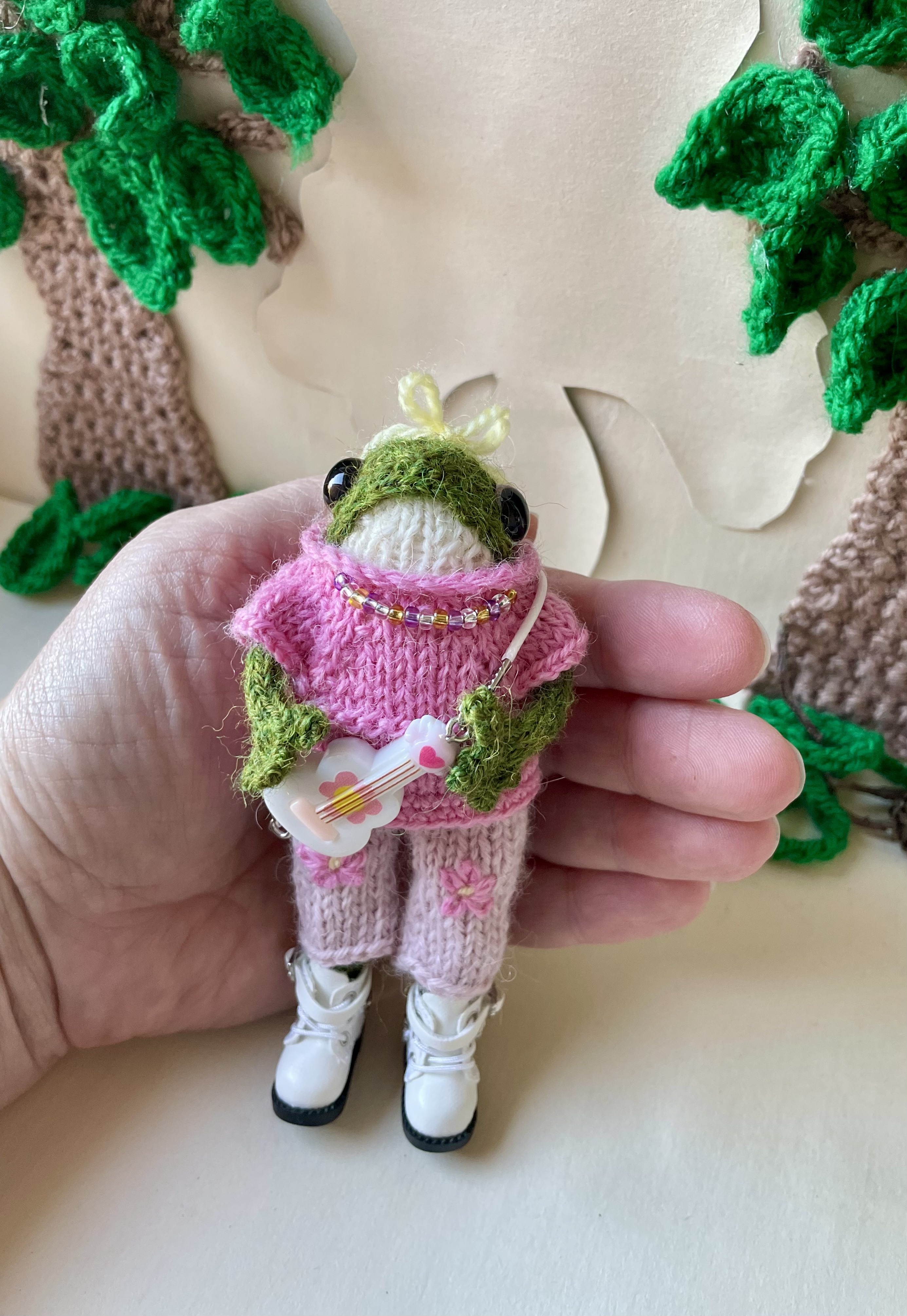 Phoebe the little festival Frog