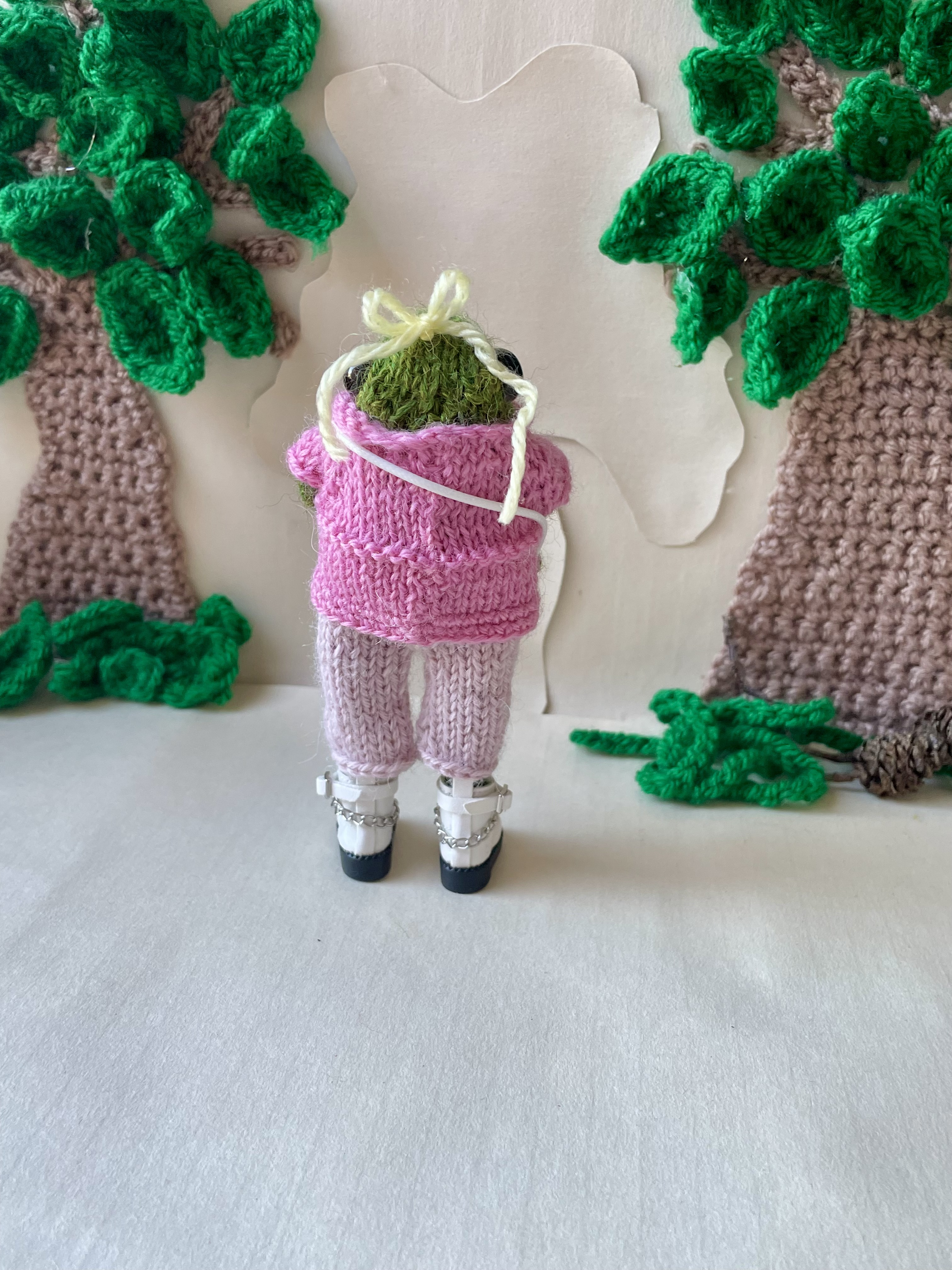 Phoebe the little festival Frog