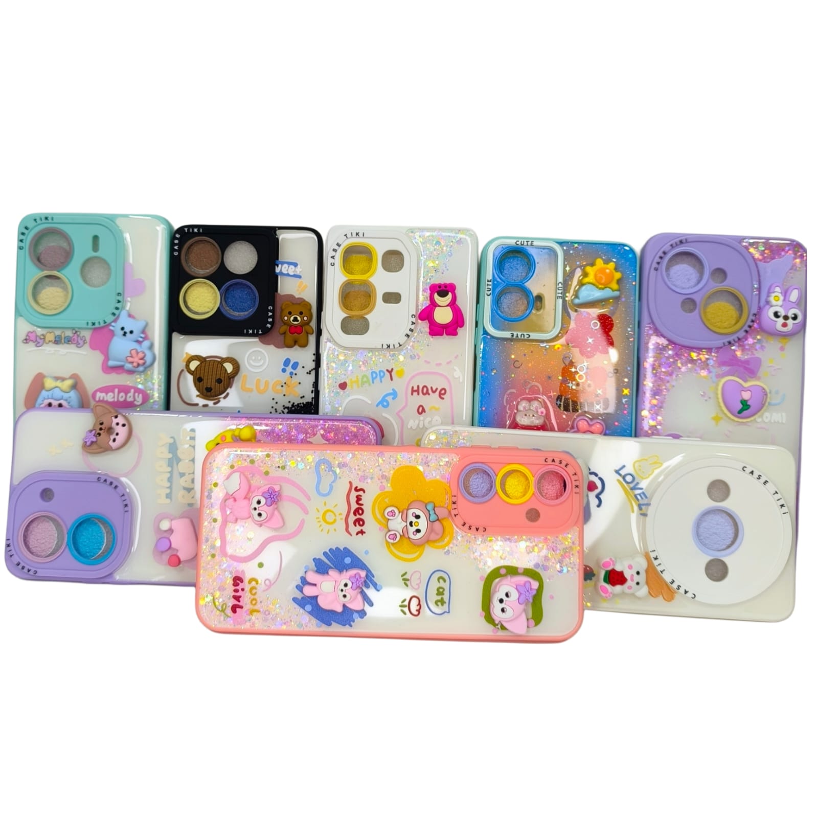 Estuche Pines Kawaii