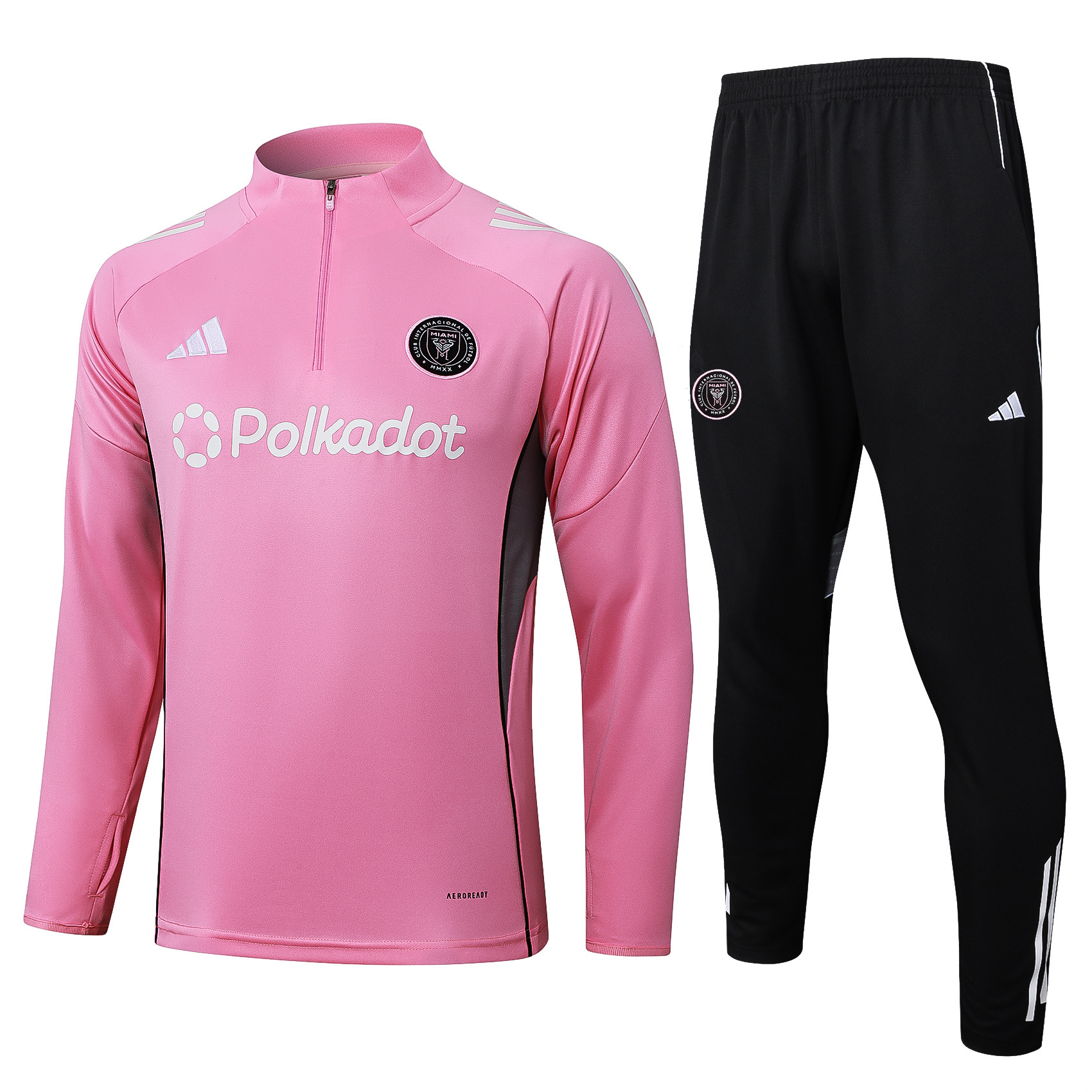 Inter Miami Half Zip Training Track Suit - Adult