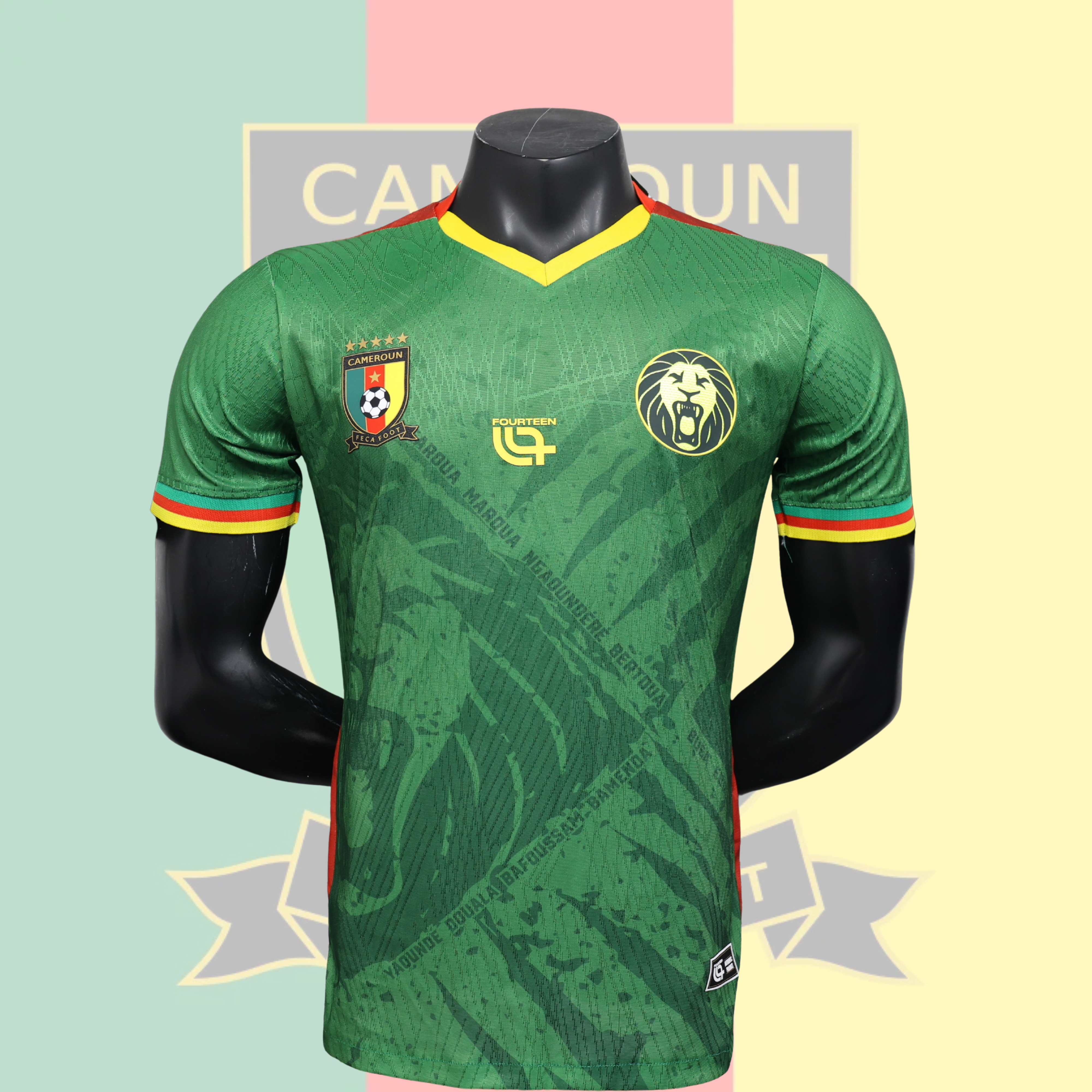 Cameroon National Team 2026 Fifa World Cup Home Jersey