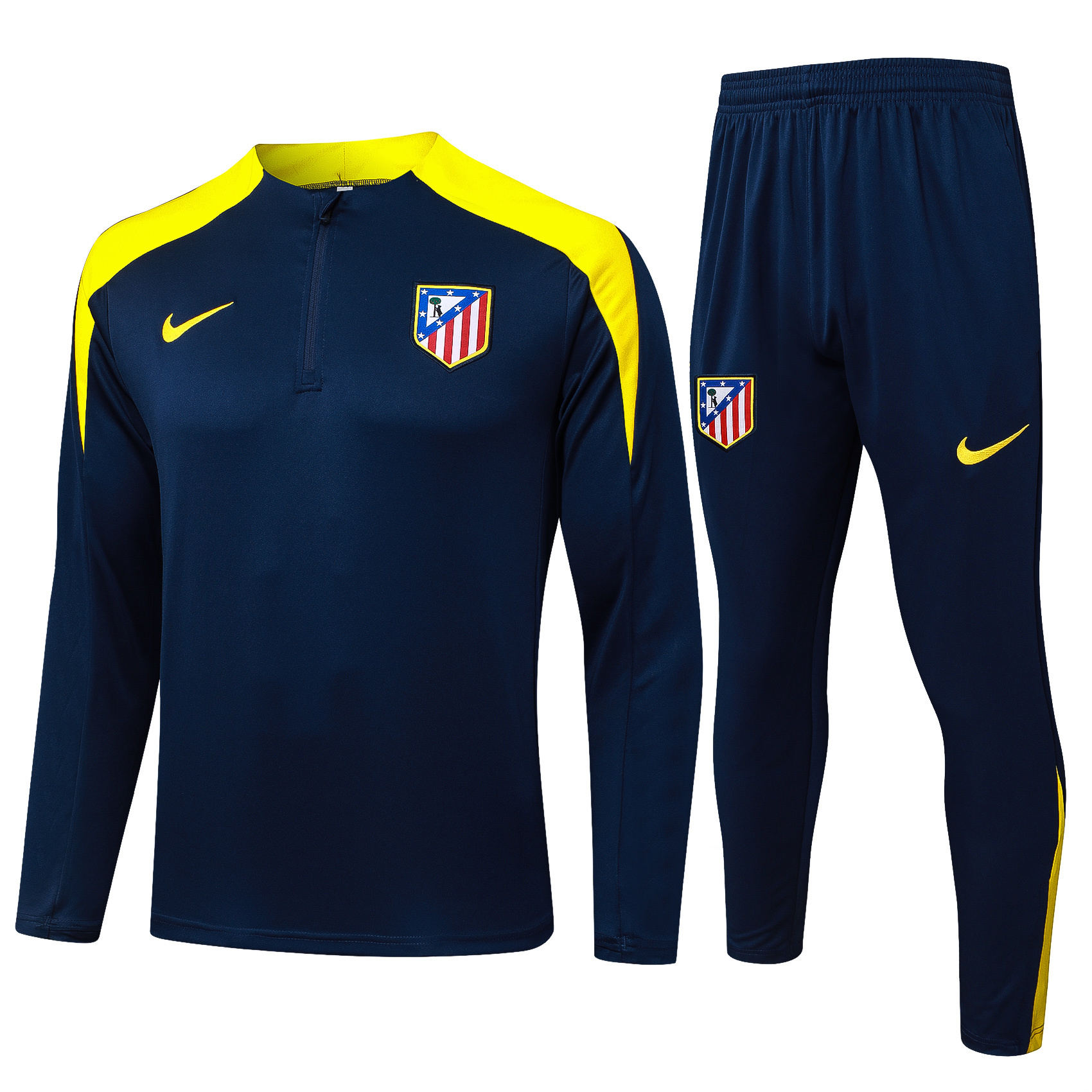 Atletico Madrid Half Zip Training Track Suit - Adult