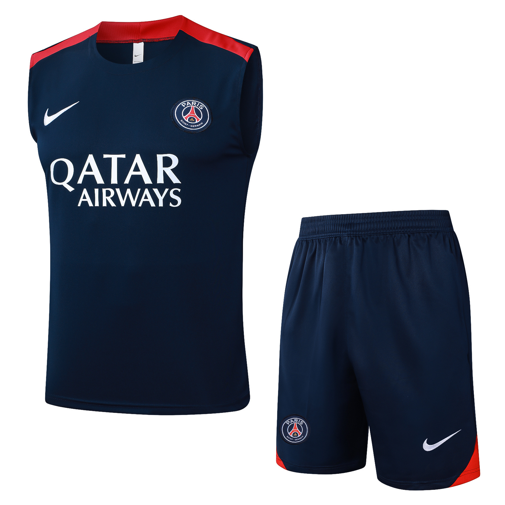 Paris Saint Germain Sleeveless Training Tank and Short