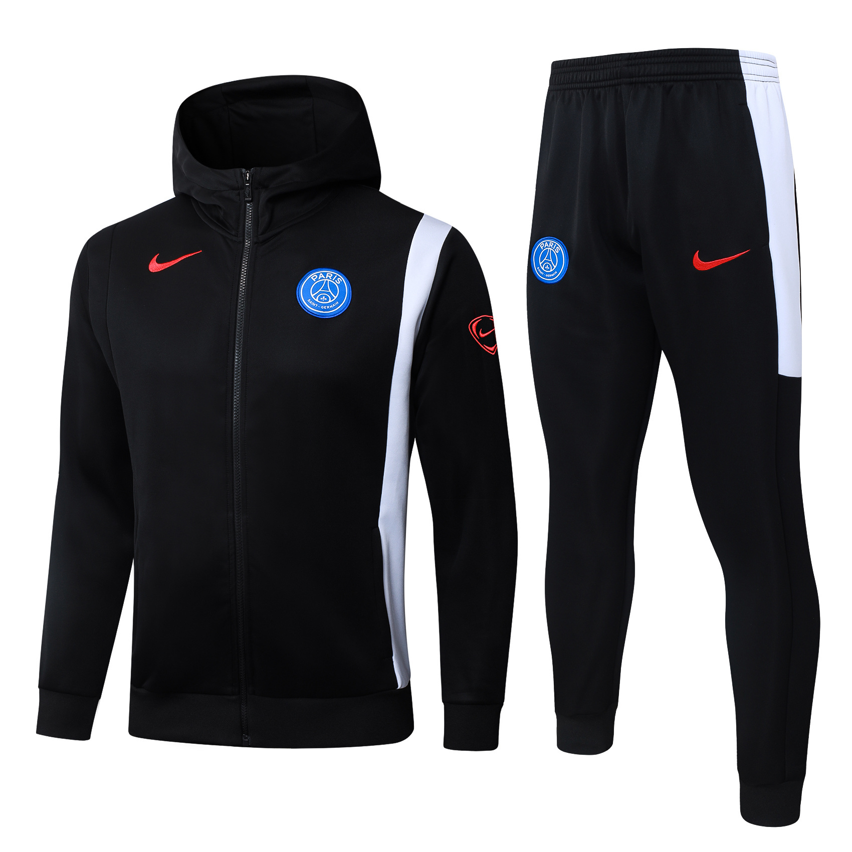 Paris Saint Germain Windbreaker Hooded Jacket and Pant