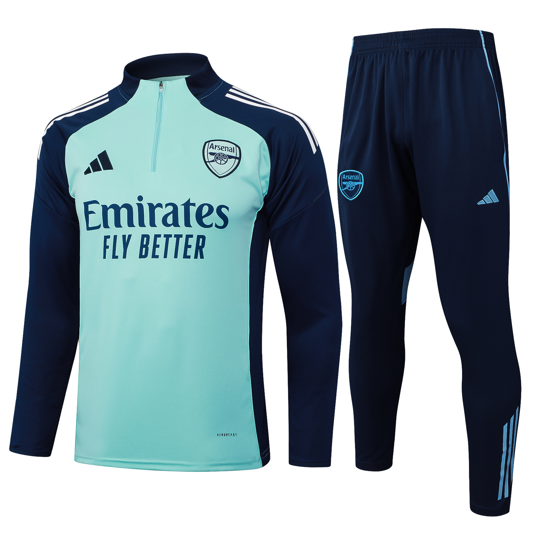 Arsenal Half Zip Training Track Suit - Adult