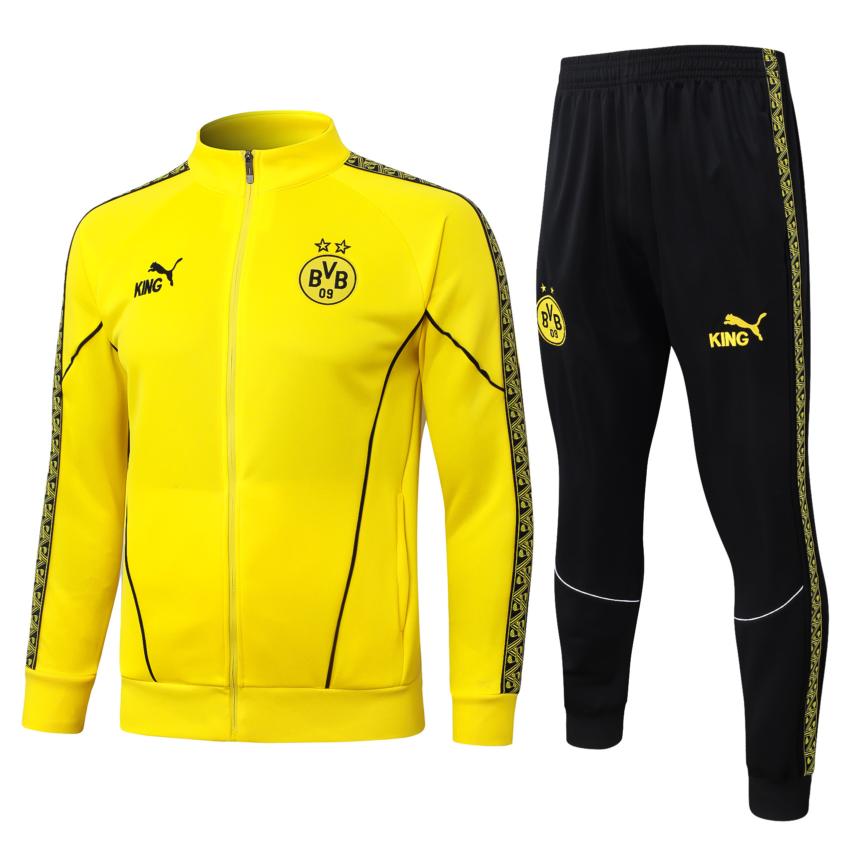 Borussia Dortmund Training Jacket and Pant - Kids