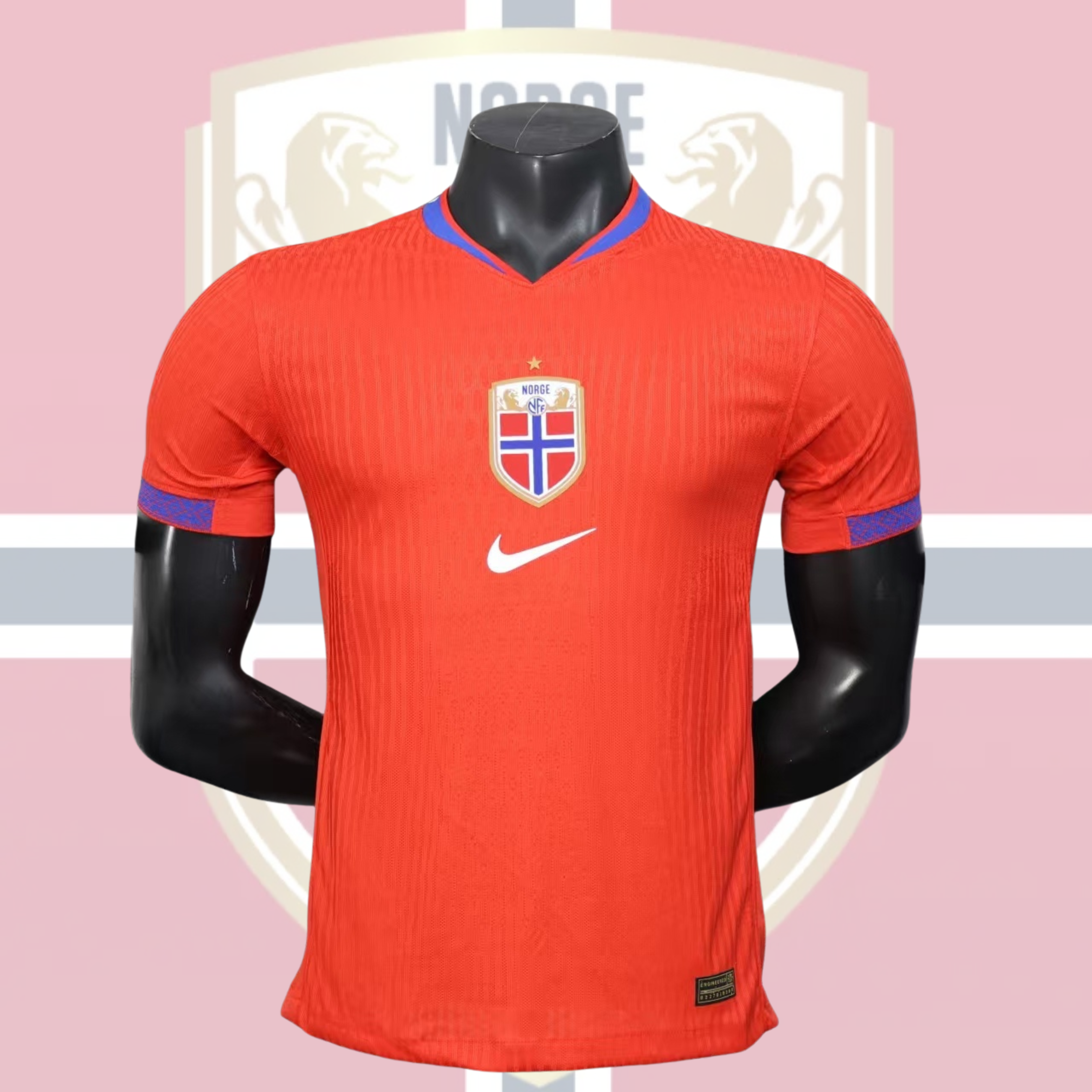 Norway National Team 2026 Fifa World Cup Home Jersey