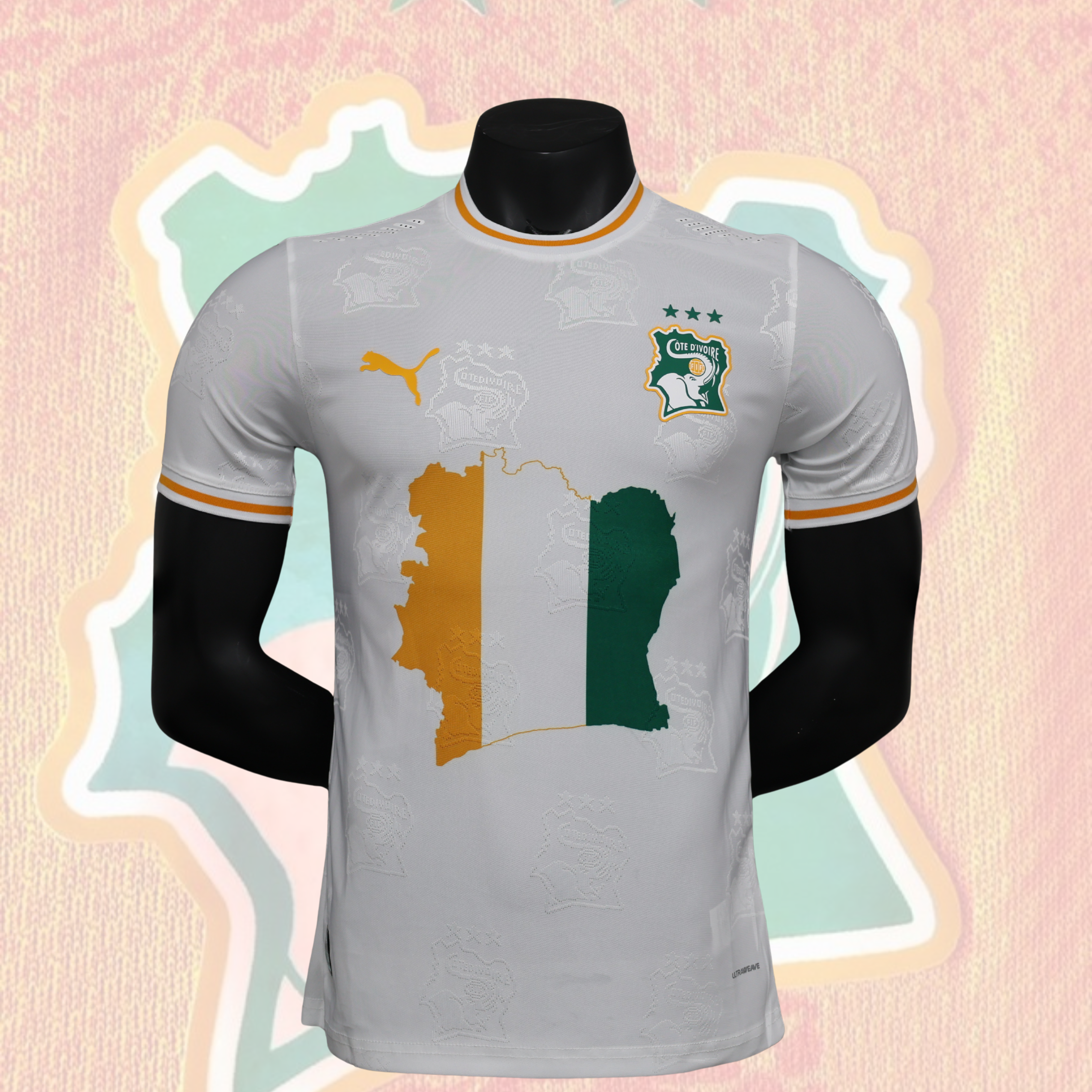 Ivory Coast National Team 2026 Fifa World Cup Home Jersey