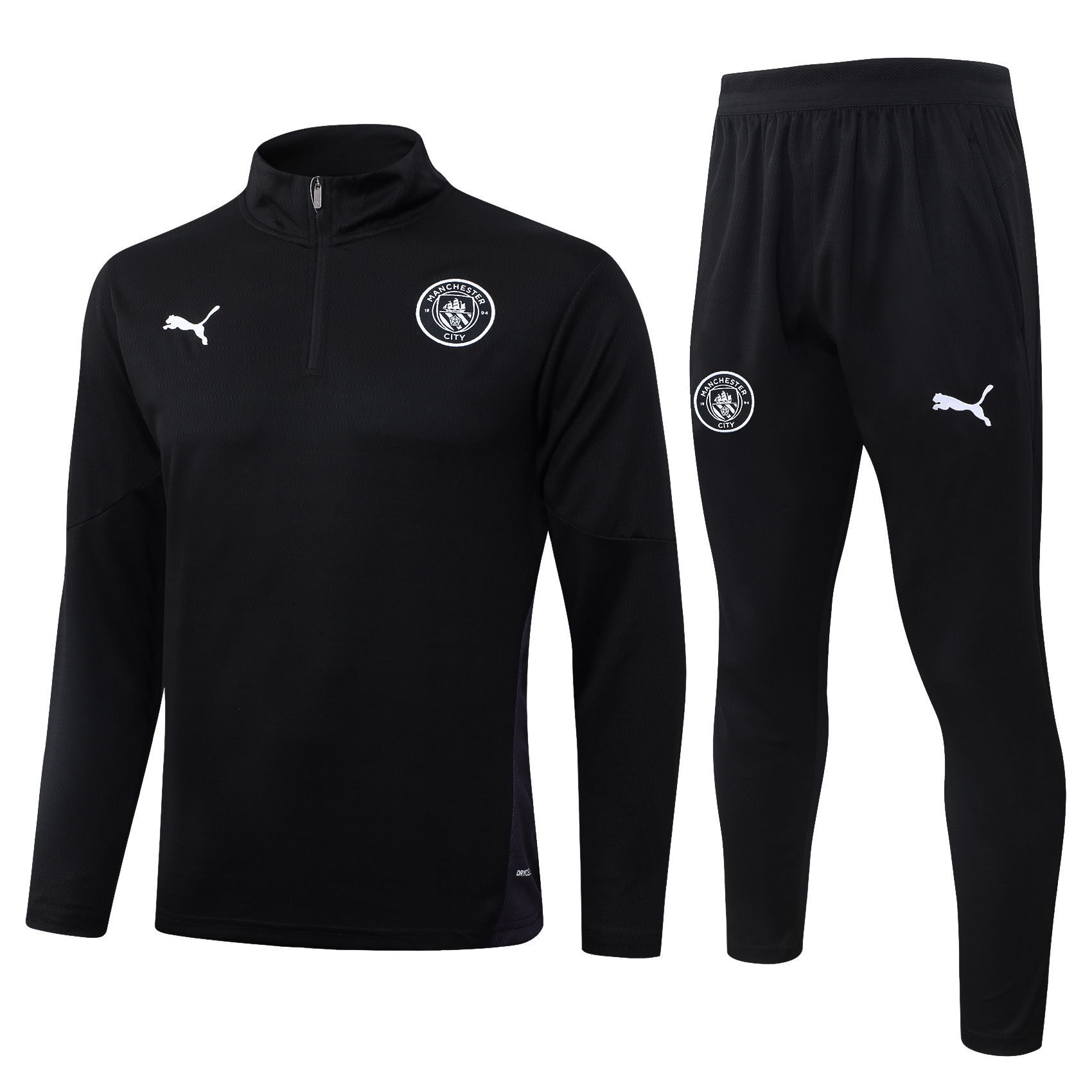 Manchester City Half Zip Training Track Suit - Adult
