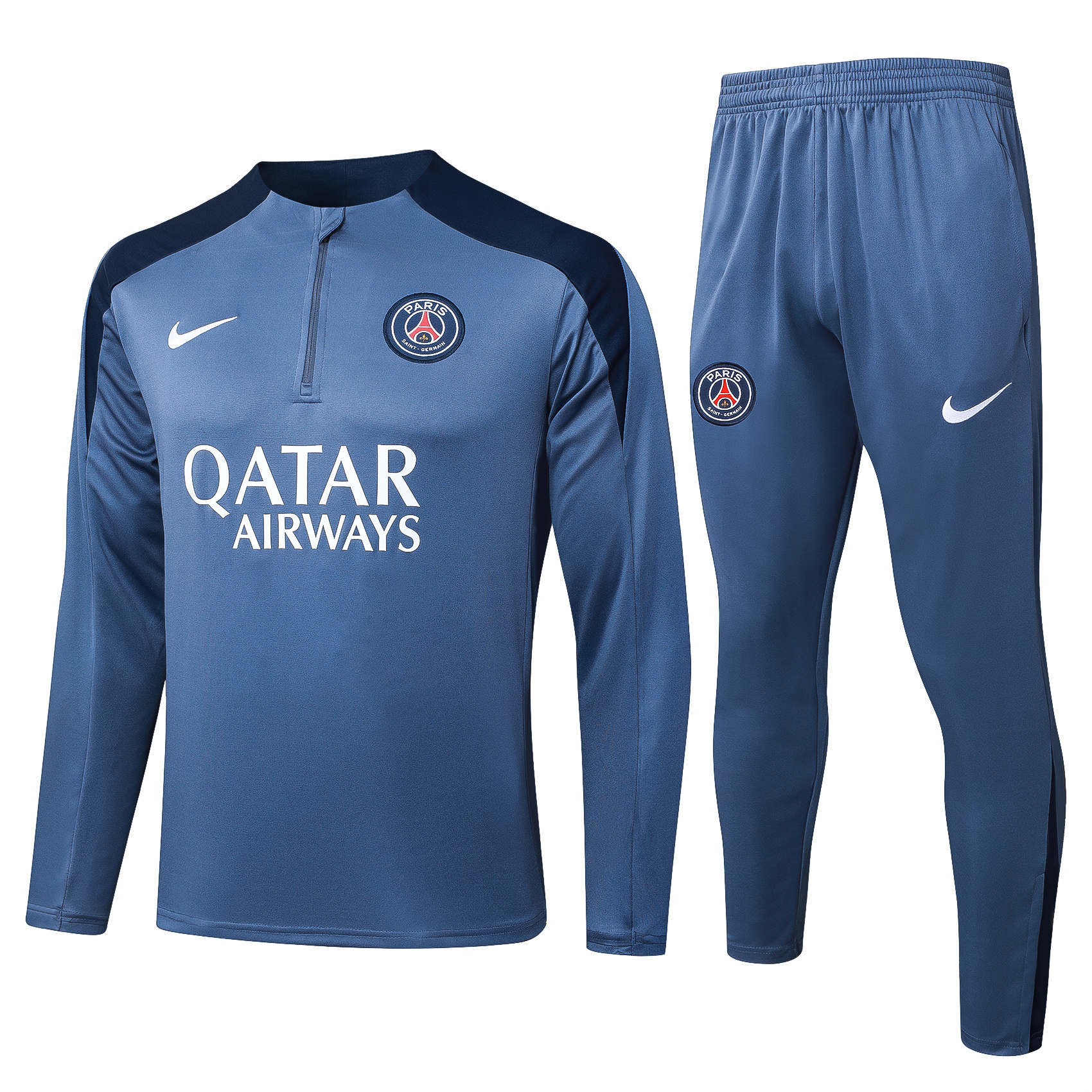 Paris Saint Germain Half Zip Training Track Suit - Kids