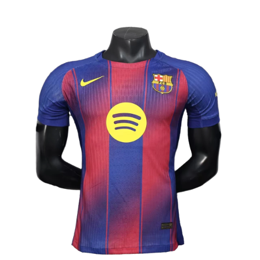 Barcelona 25 26 Home Jersey