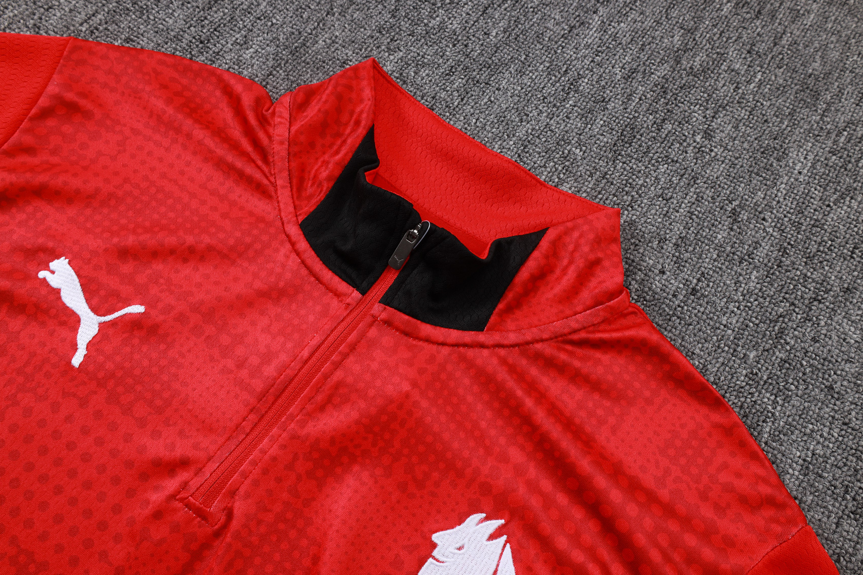 AC Milan Half Zip Training Track Suit - Kids