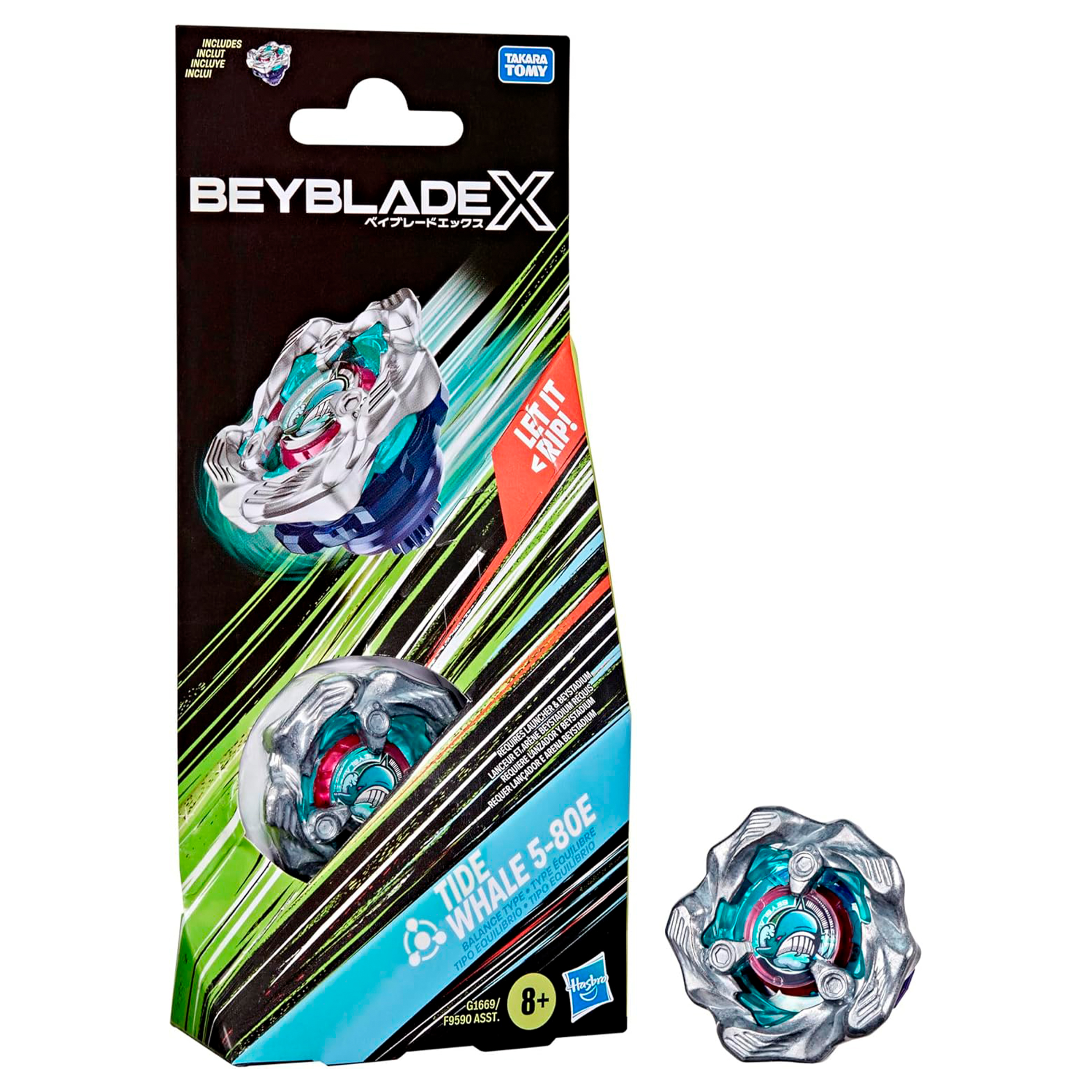 Beyblade X Tide Whale 5-80E