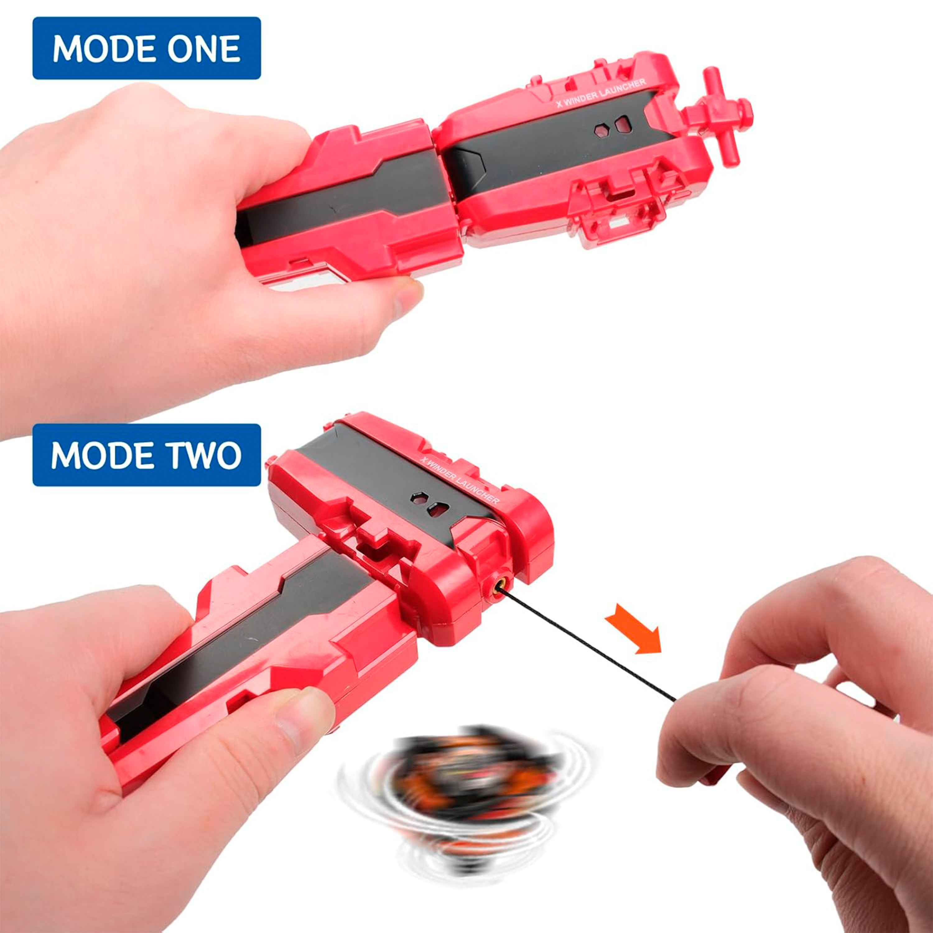 Beyblade X Launcher Grip Rojo