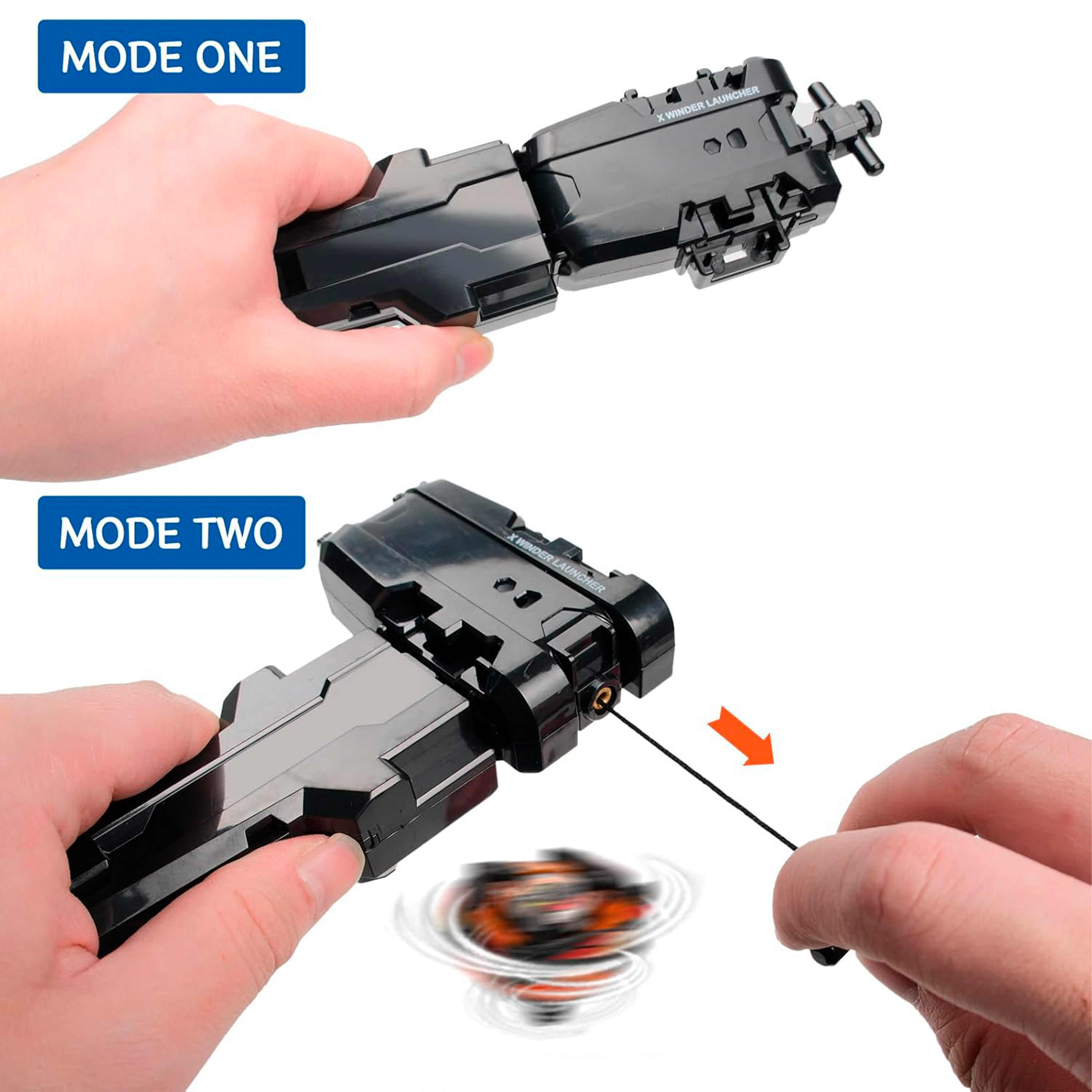 Beyblade X Launcher Grip Negro