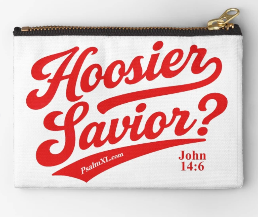 Hoosier Savior? Zipper Pouch