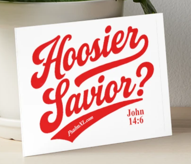 Hoosier Savior? Wall Hanging