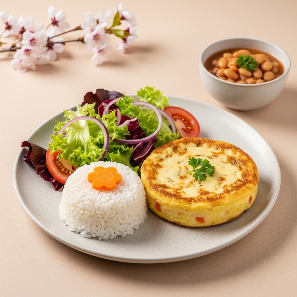 Omelete de vegetariana