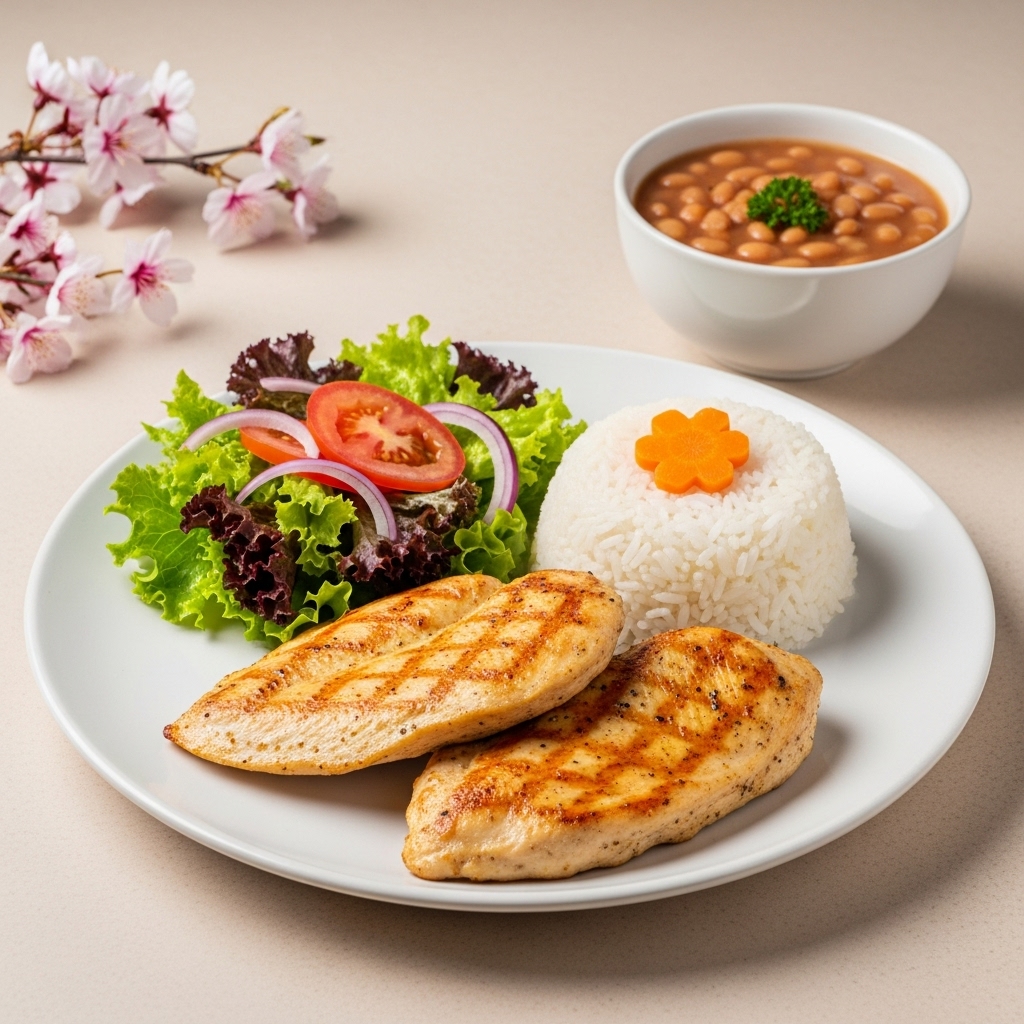  Filé de frango  Grelhado