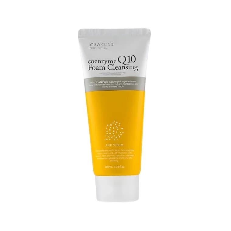 3W Clinic Coenzyme Q10 Foam Cleansing